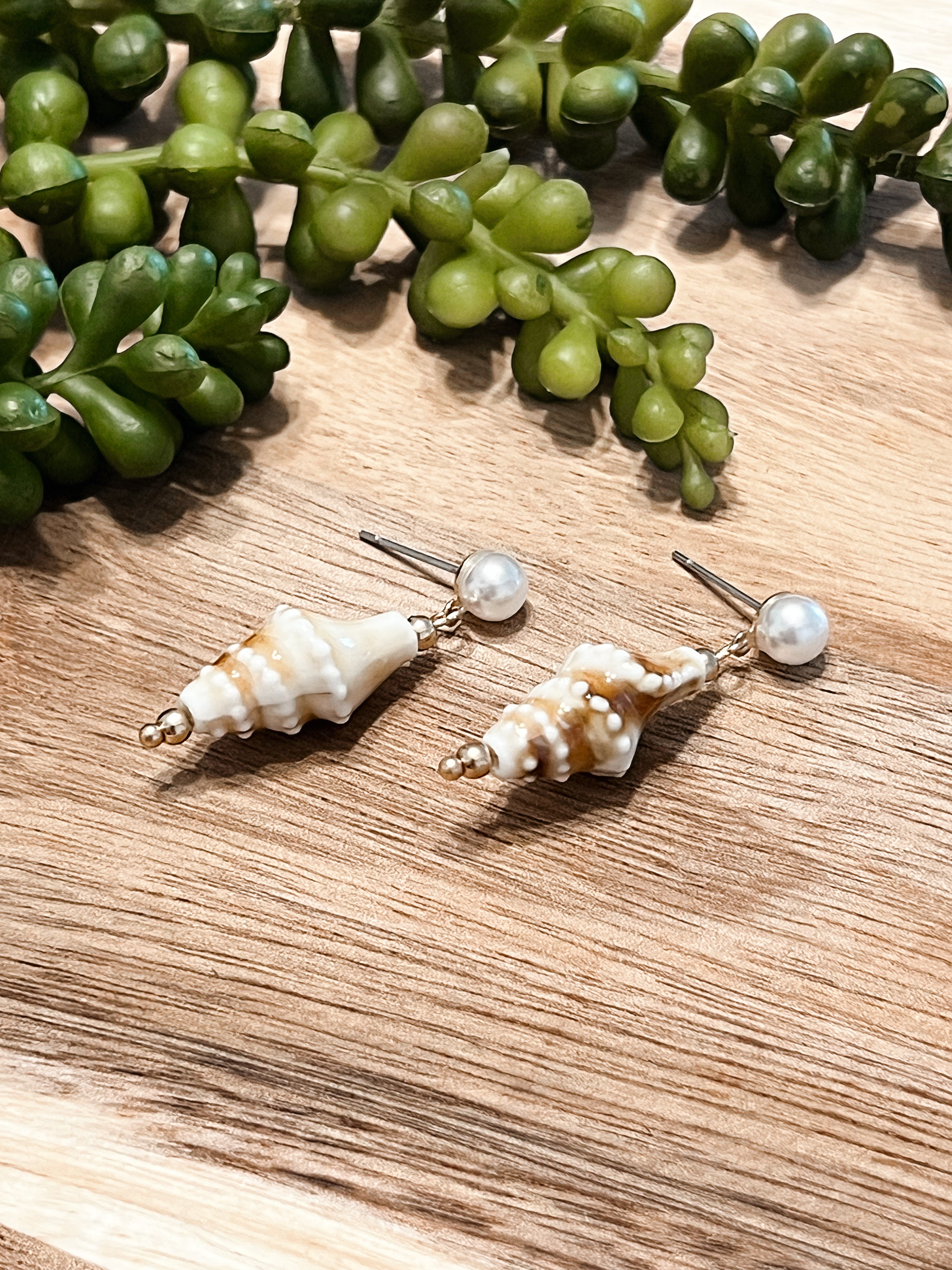 She Sells Seashells Earrings