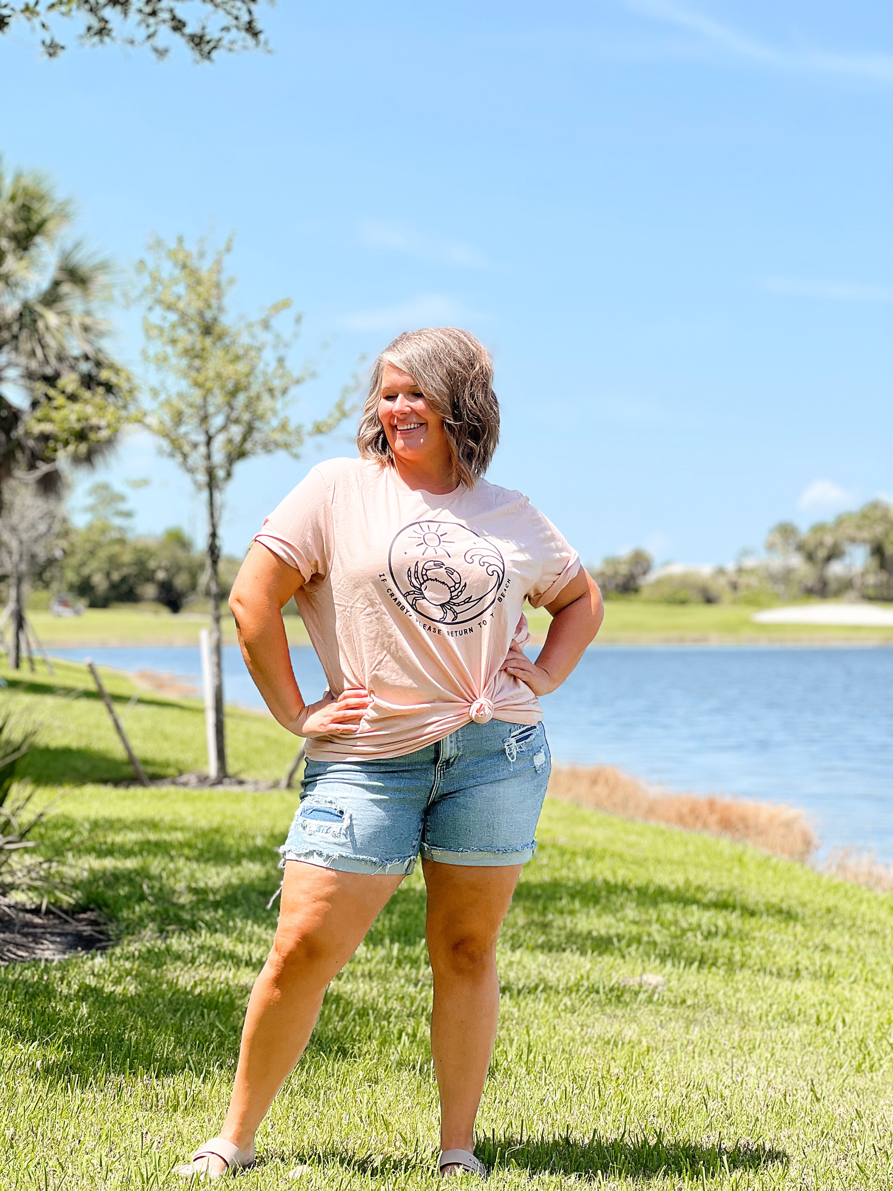 *Preorder* If Crabby Please Return To The Beach Graphic Tee