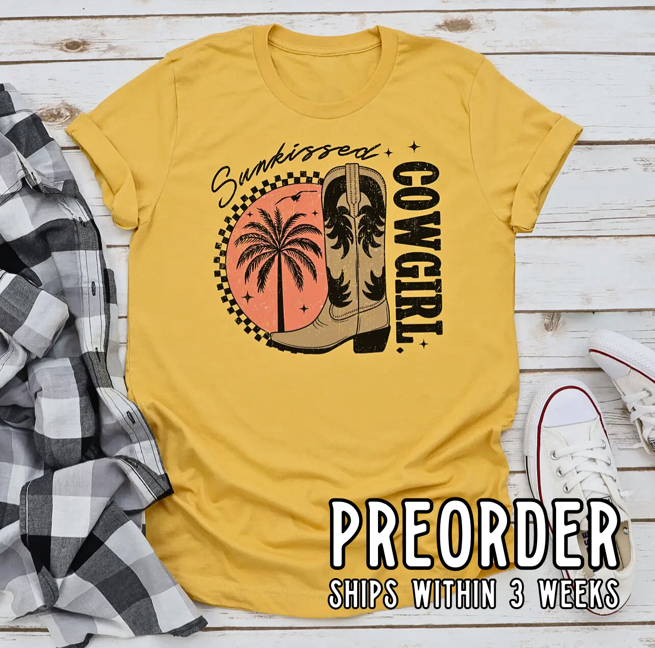 *Preorder* Sunkissed Cowgirl Graphic Tee