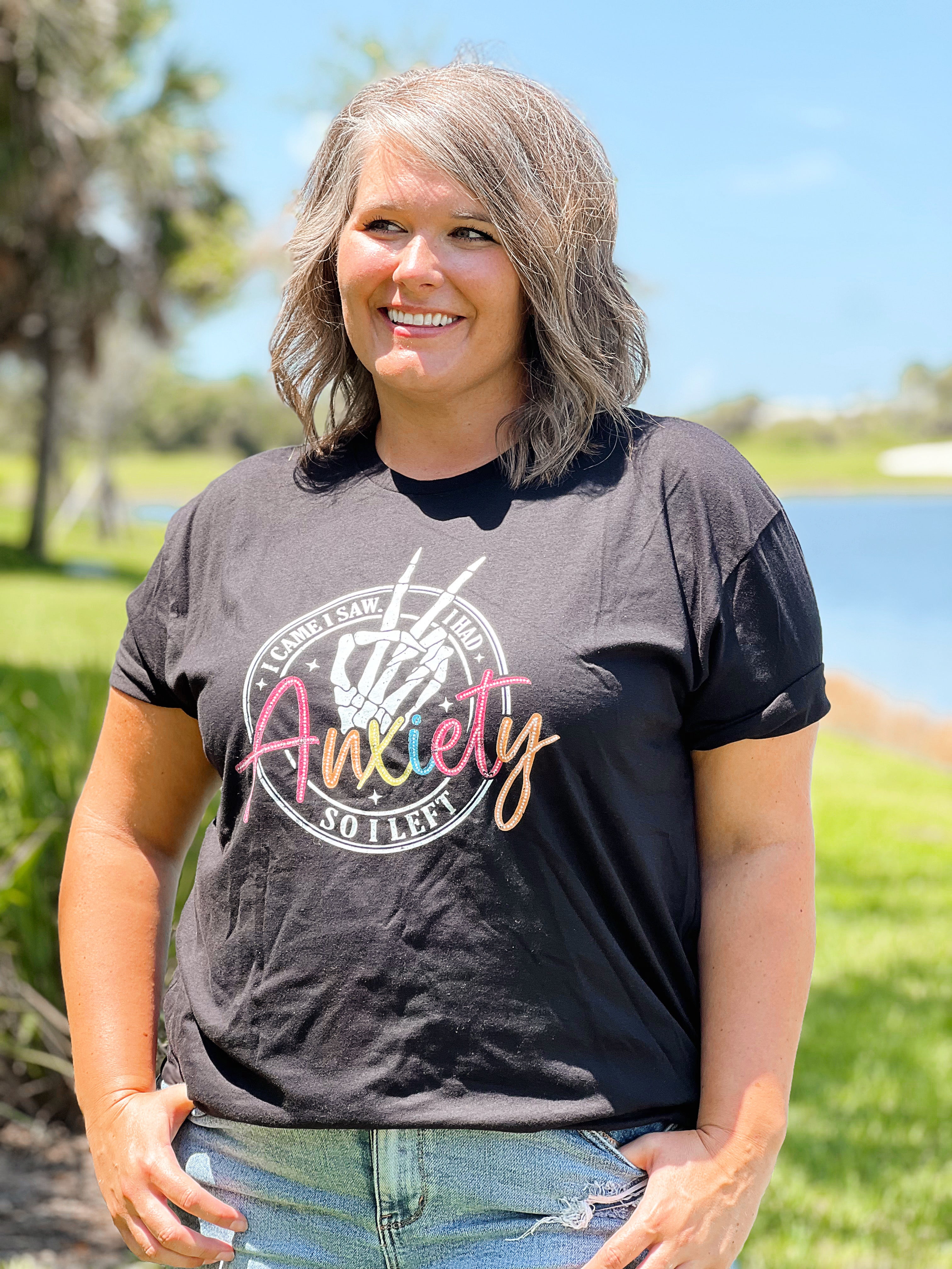 *Preorder* I Came, I Saw, I Had Anxiety So I Left Graphic Tee