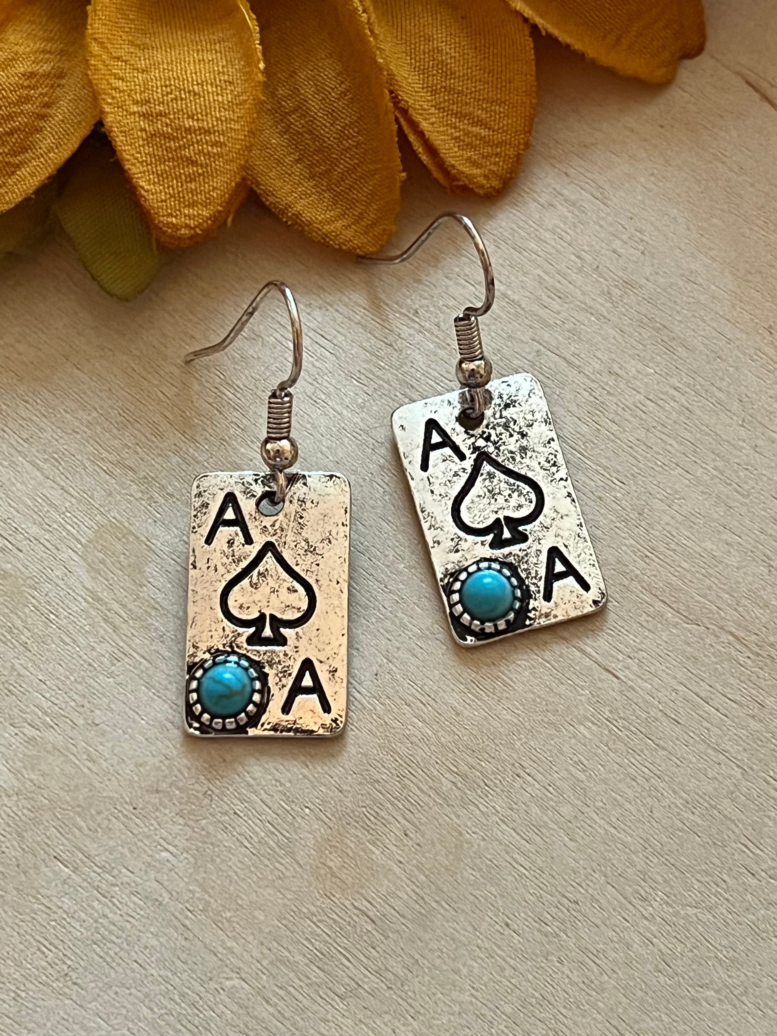 Ace of Spades Earrings