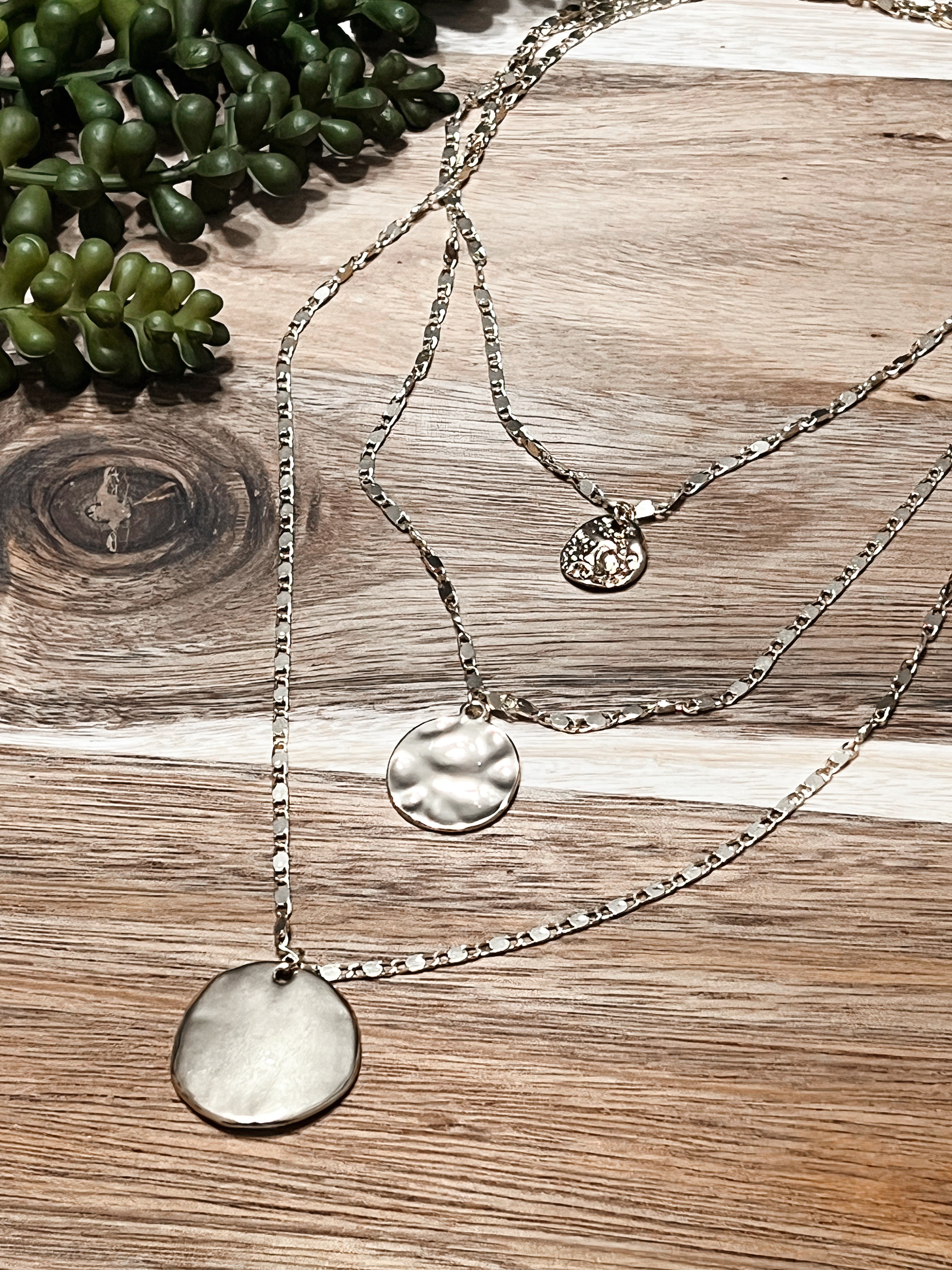 Triple Dipper Necklace