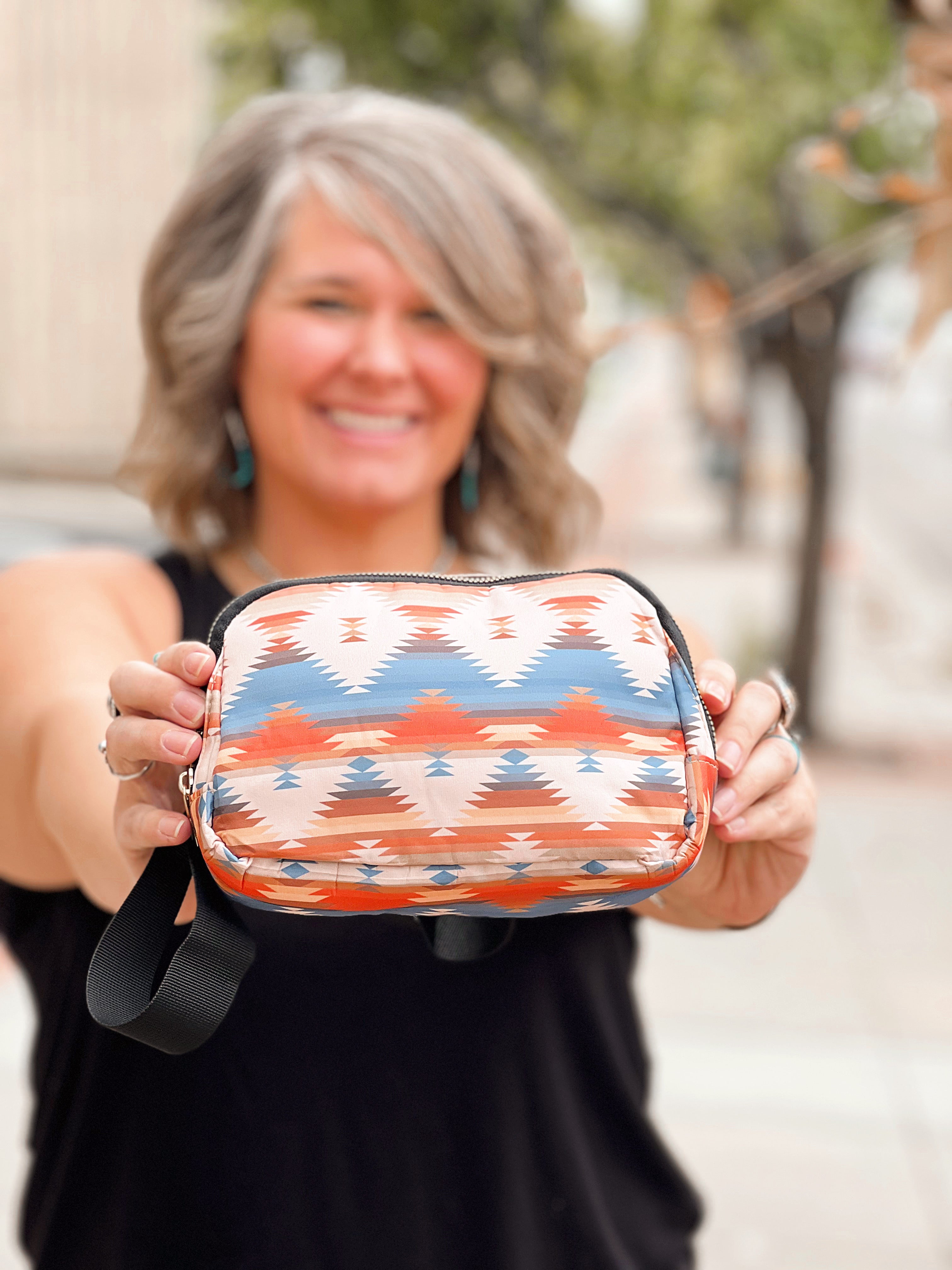 Aztec Sporty Crossbody Bag