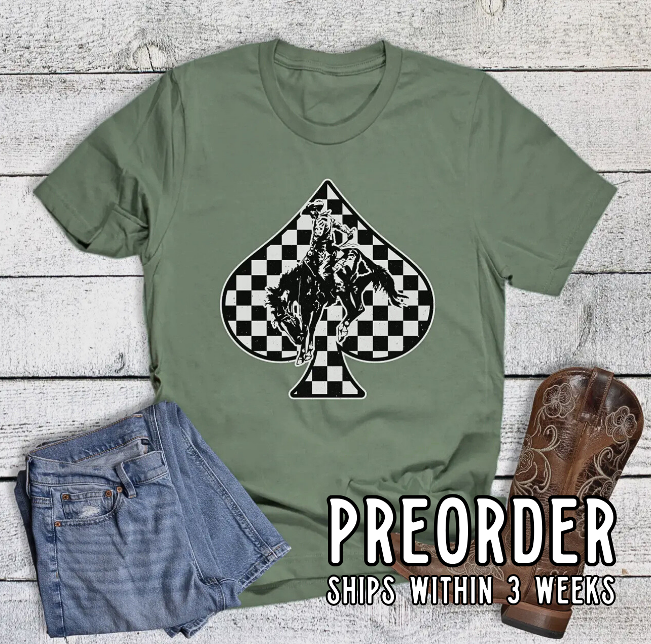 *Preorder* Rodeo Spade Graphic Tee