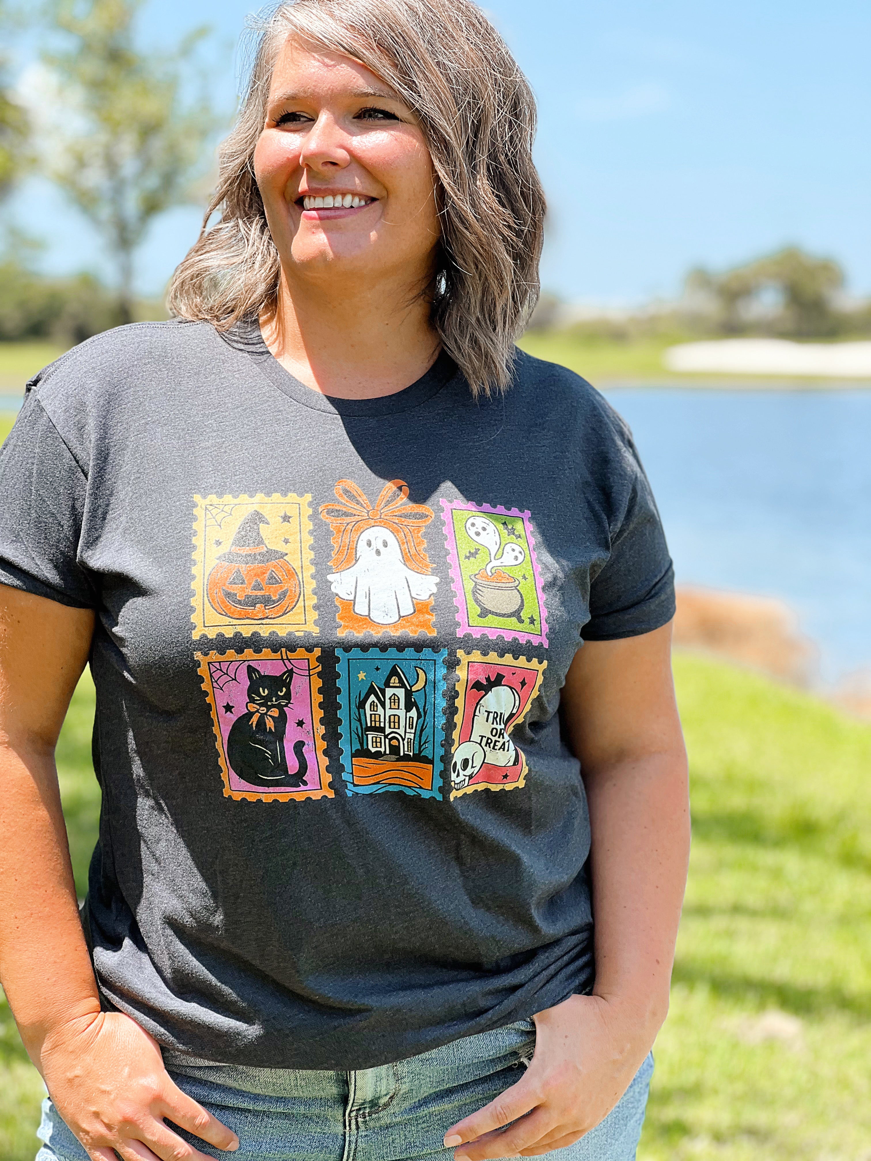 *Preorder* Spooky Stamp Graphic Tee