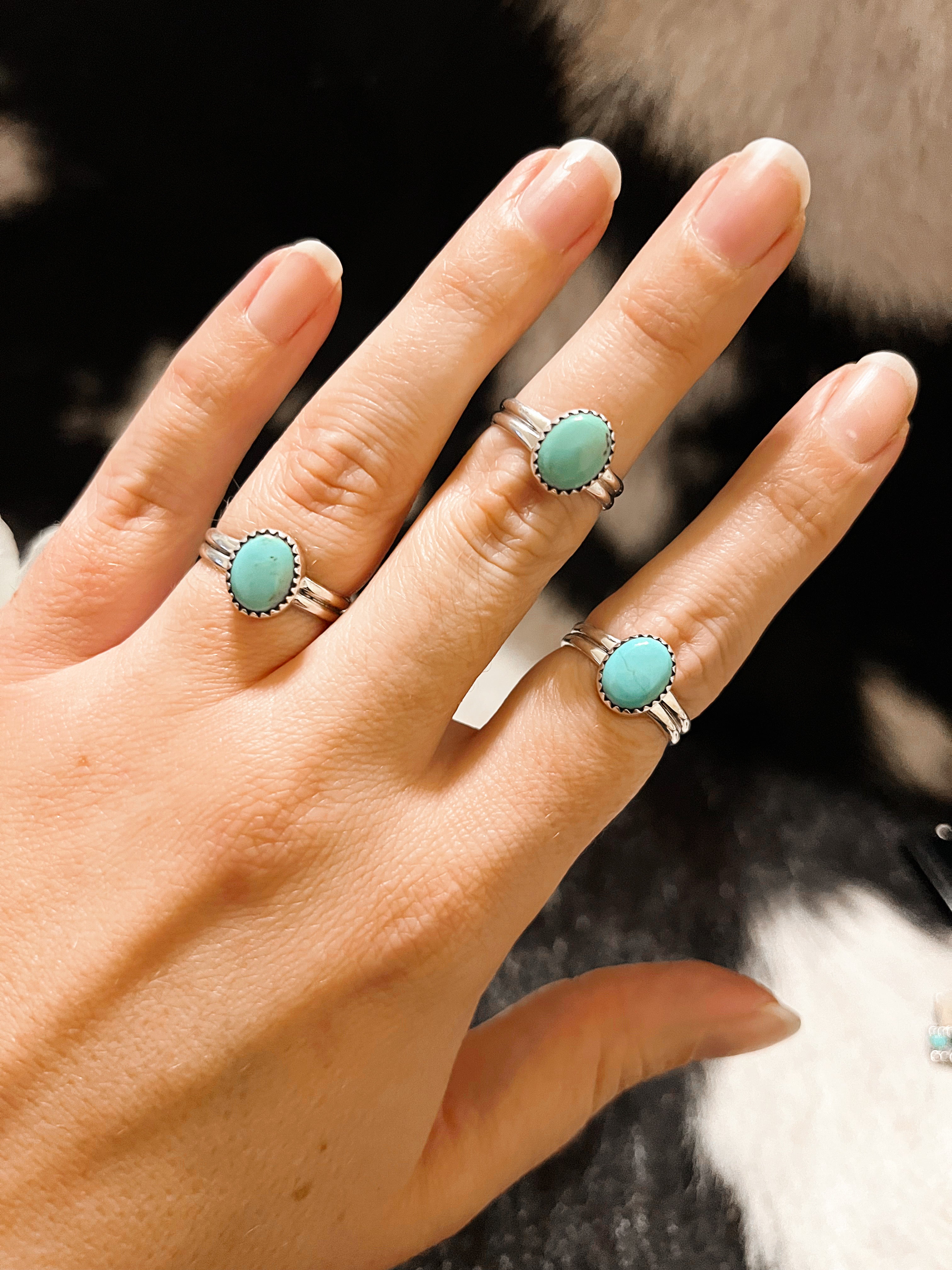 Turquoise Obsession Sterling Silver Ring