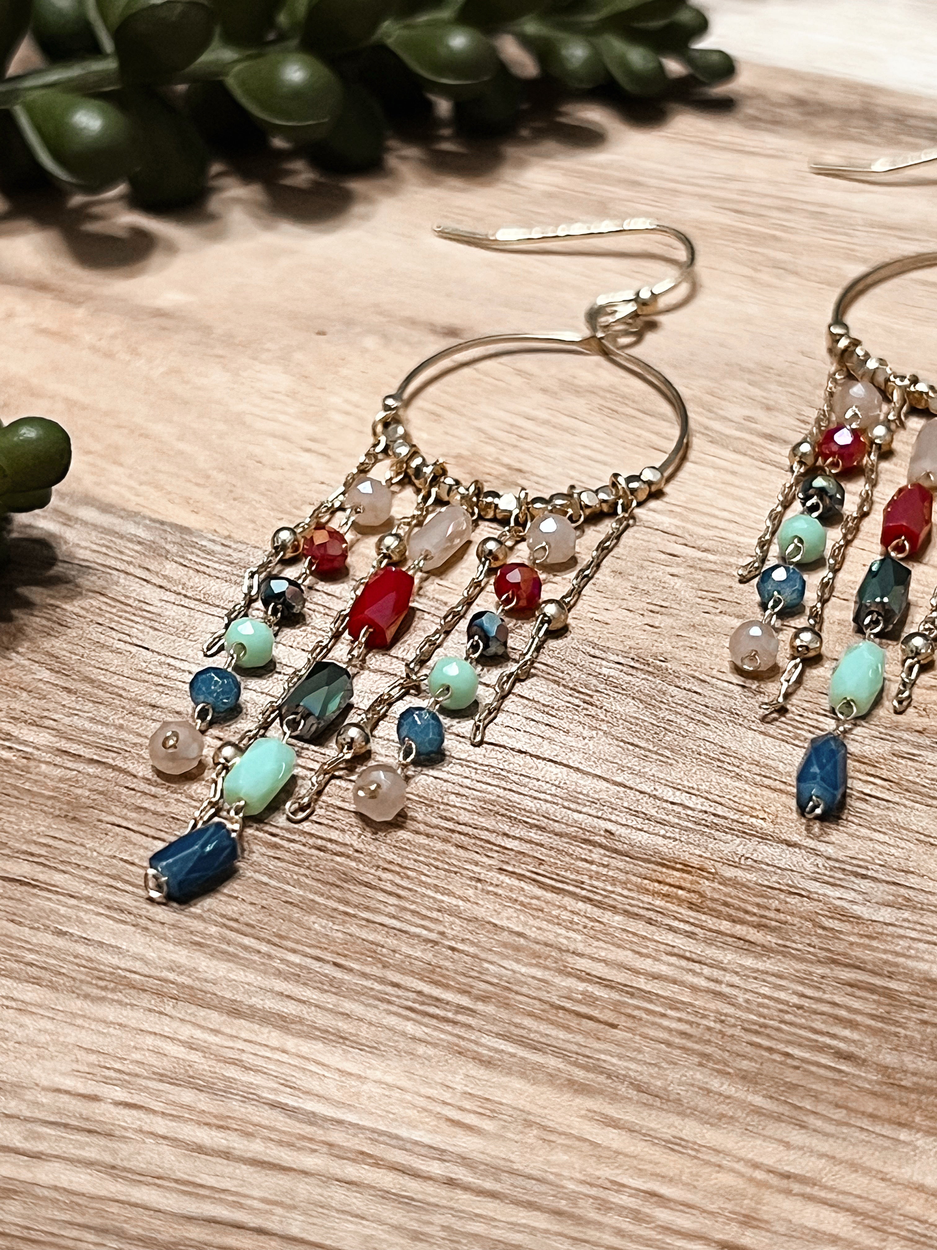 Showgirl Shimmer Earrings