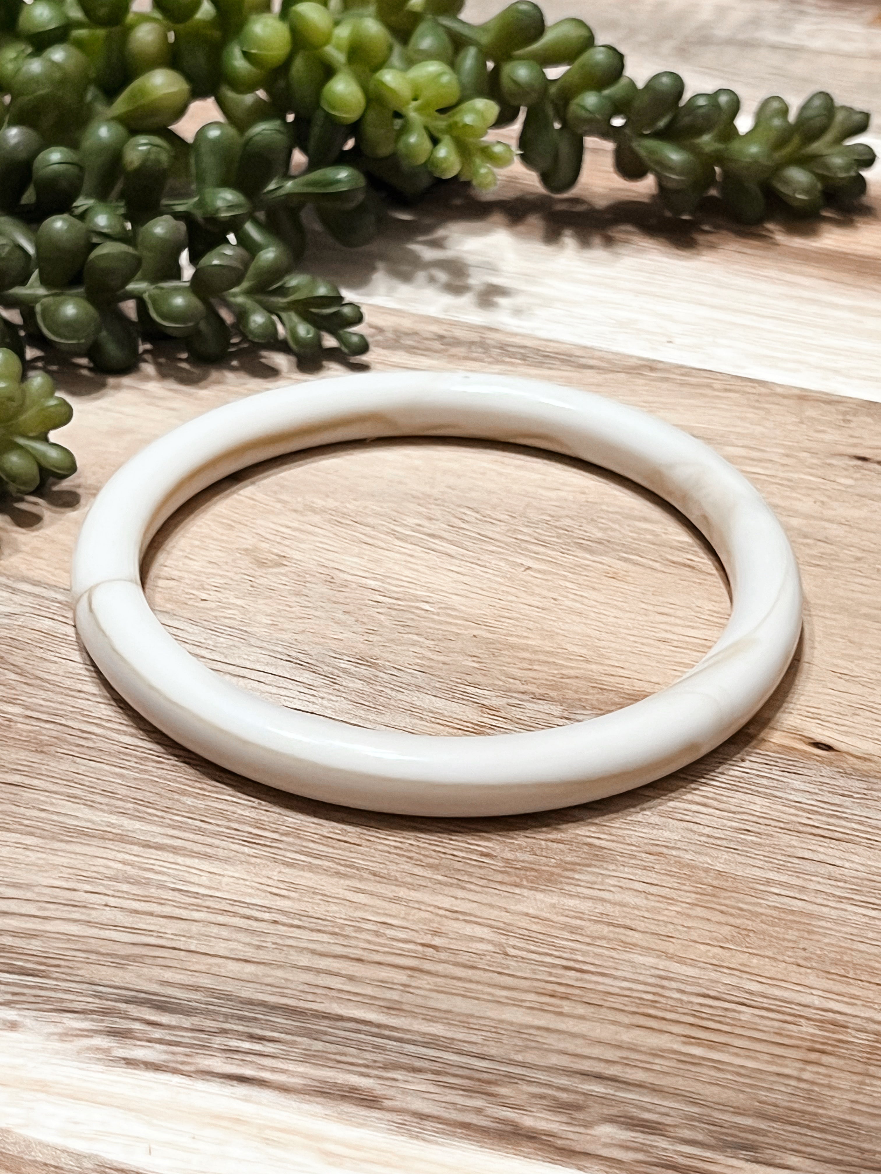 Coffee Creamer Bangle Bracelet