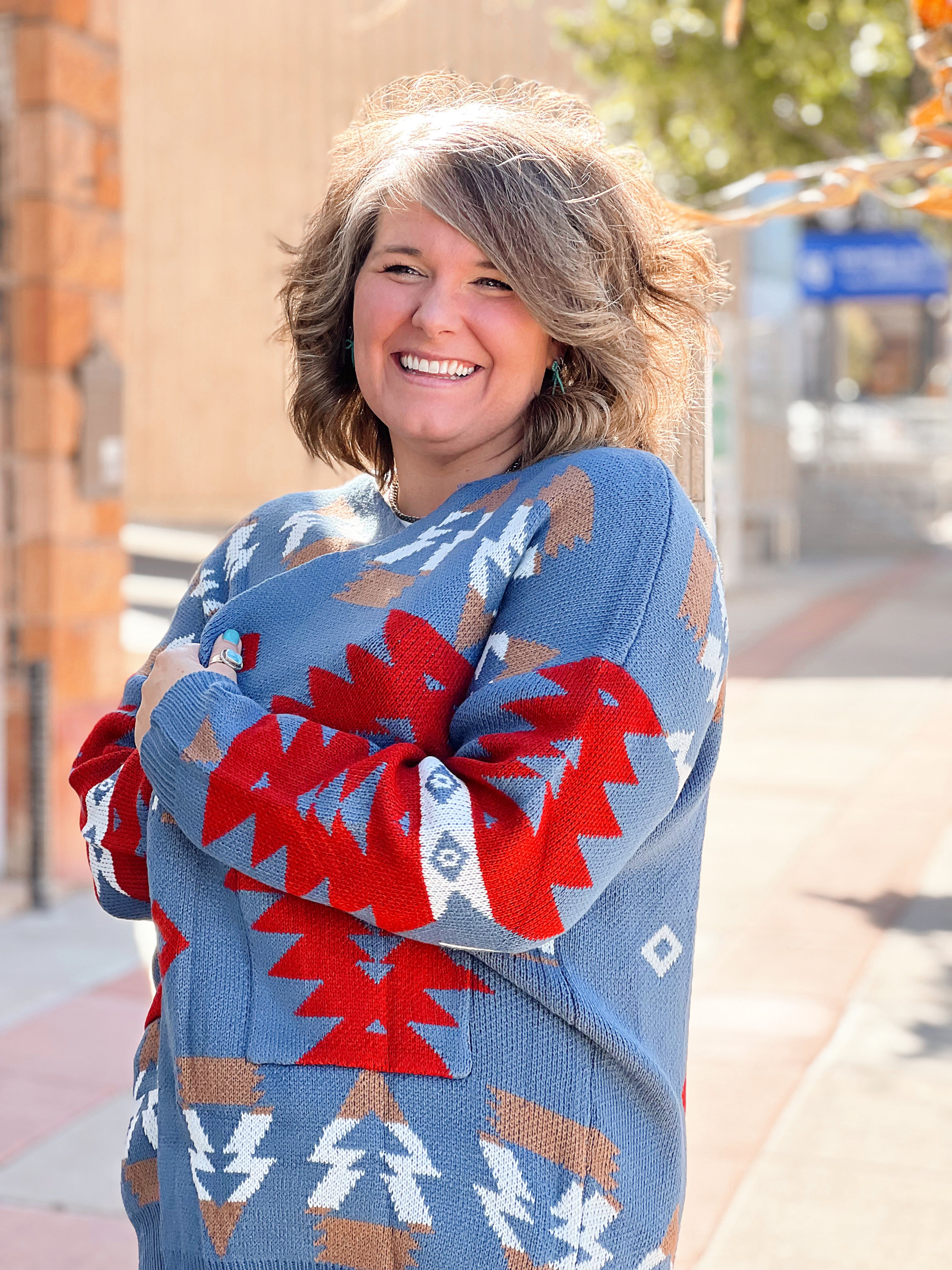 Cowboy Grandpa Cardigan