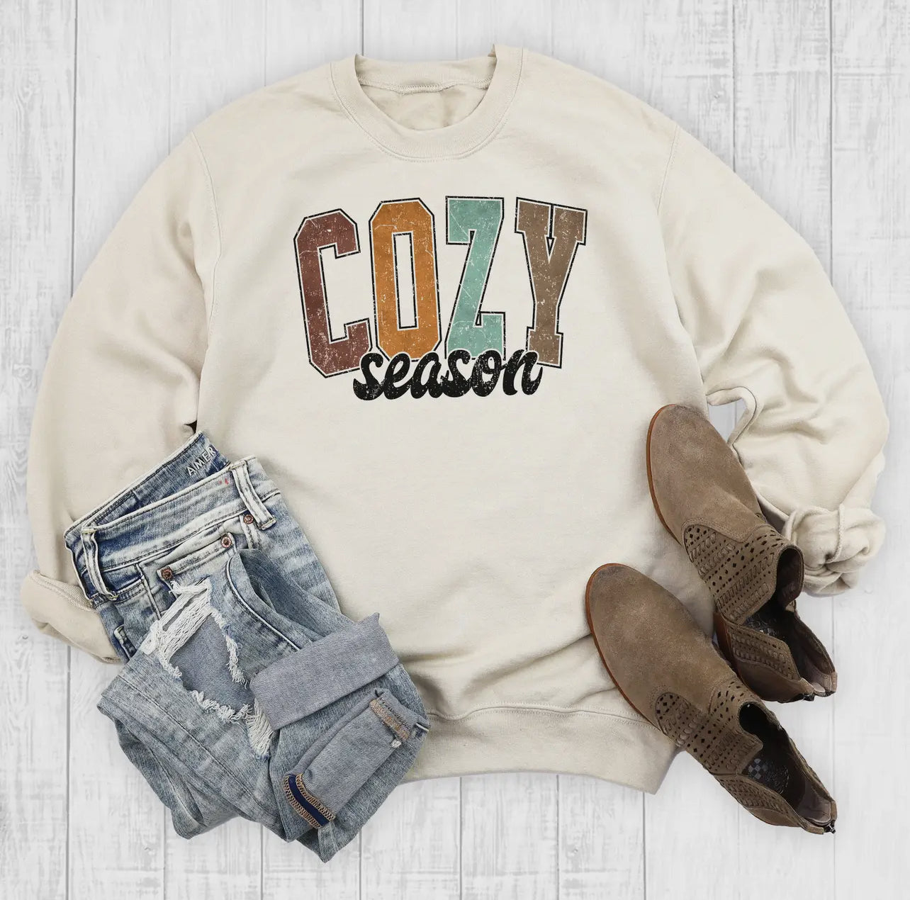*Preorder* Cozy Season Graphic Sweatshirt