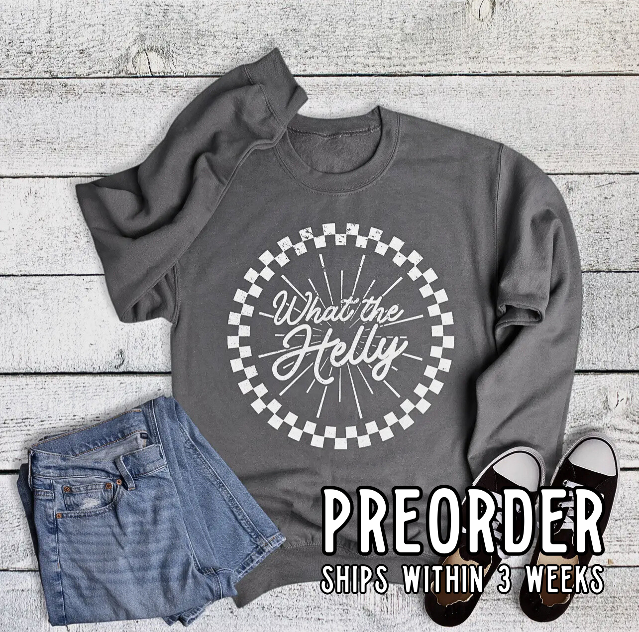 *Preorder* What The Helly Graphic Sweatshirt