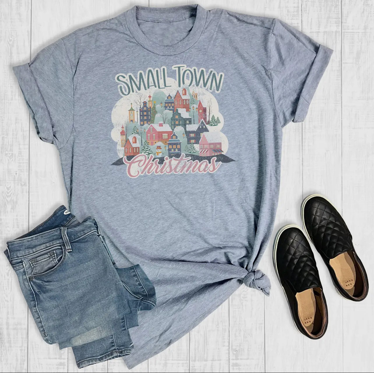 *Preorder* Small Town Christmas Graphic Tee