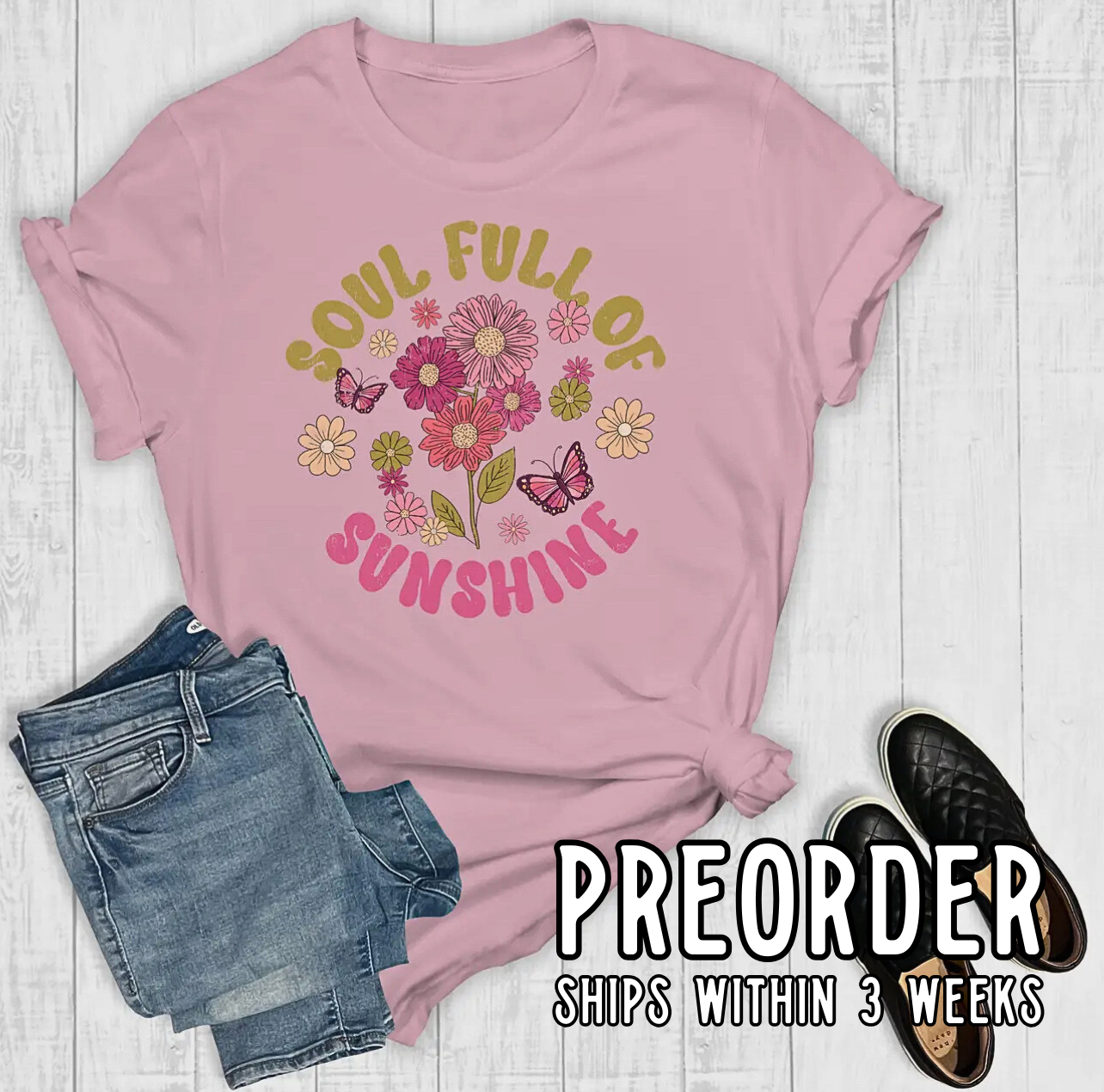 *Preorder* Soul Full Of Sunshine Graphic Tee