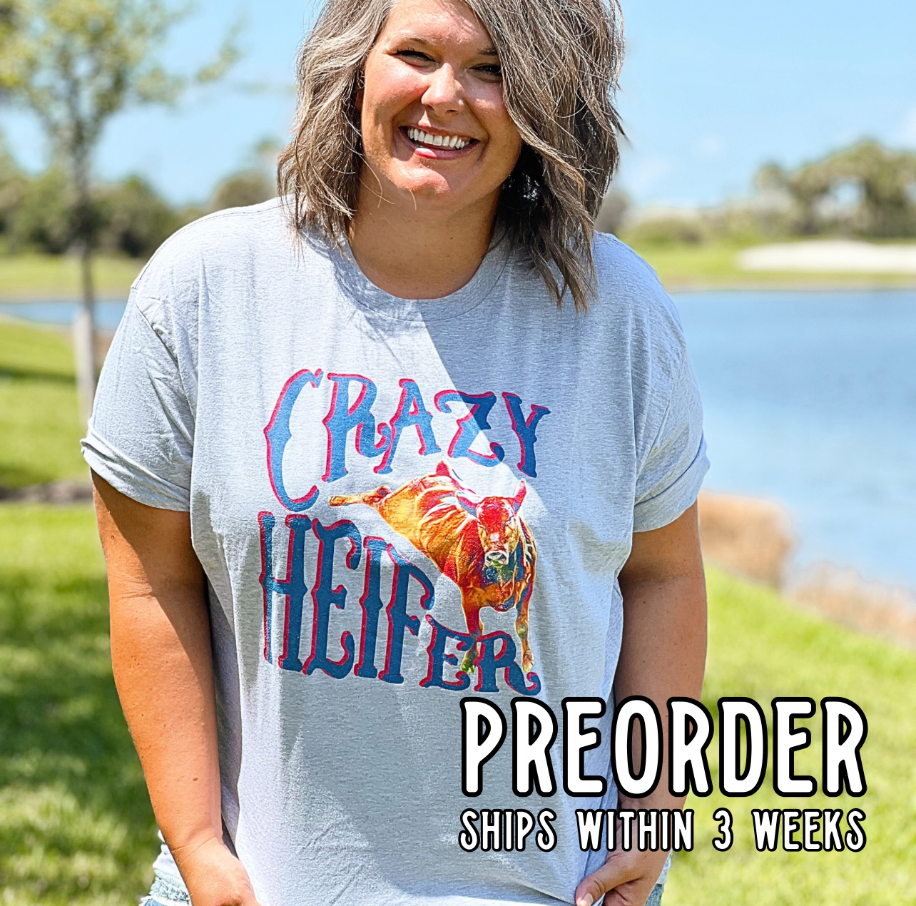 *Preorder* Crazy Heifer Graphic Tee