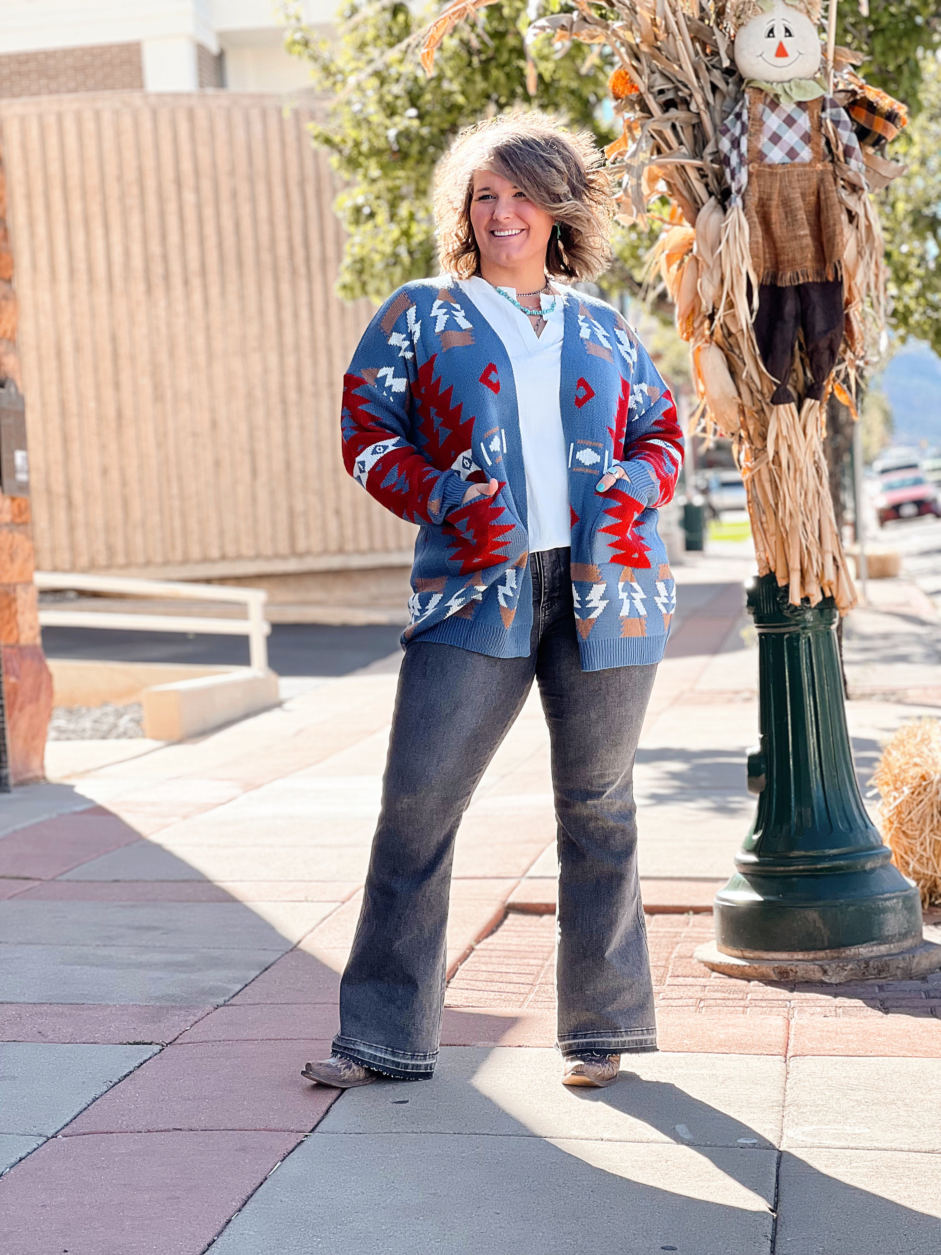 Cowboy Grandpa Cardigan