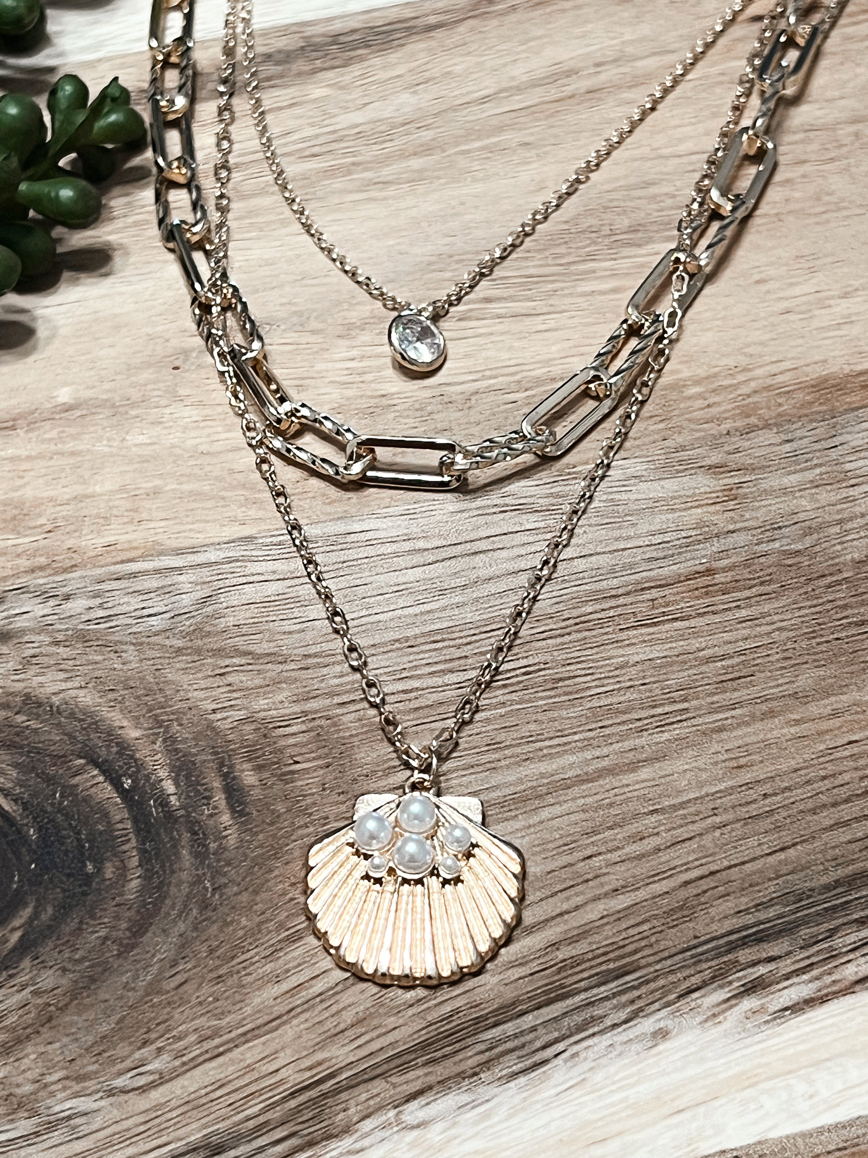 Oceanic Layered Necklace
