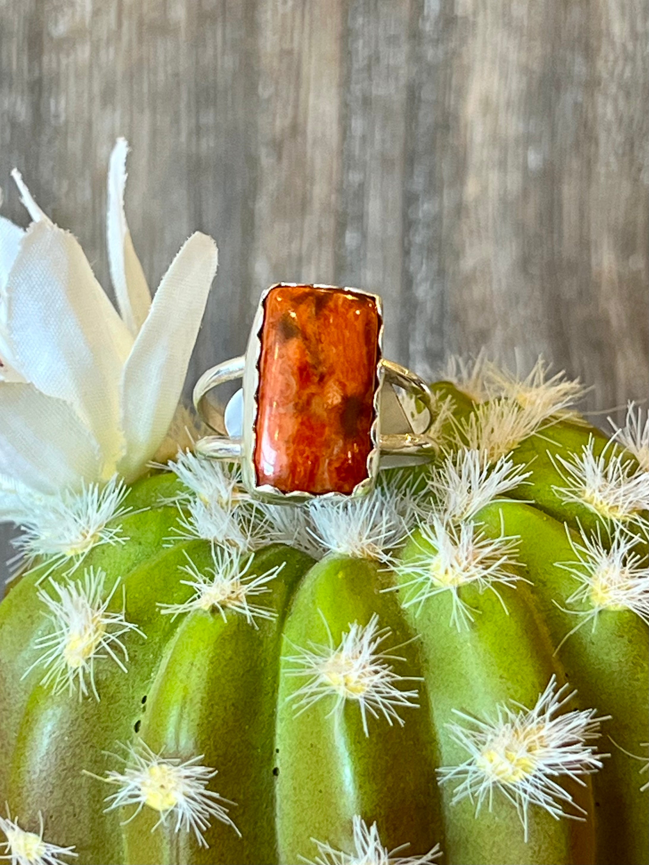 Spiny Special Sterling Silver Ring