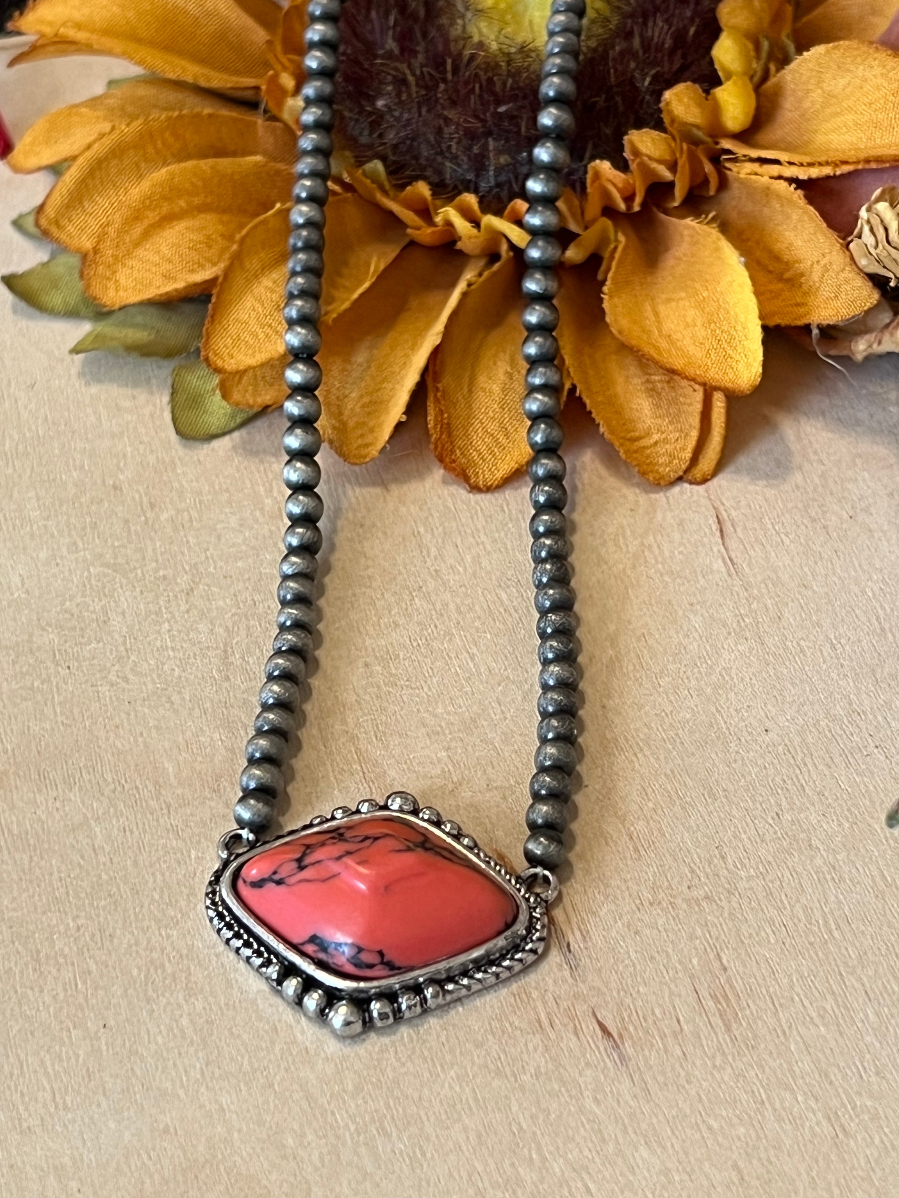 Red Diamond Necklace