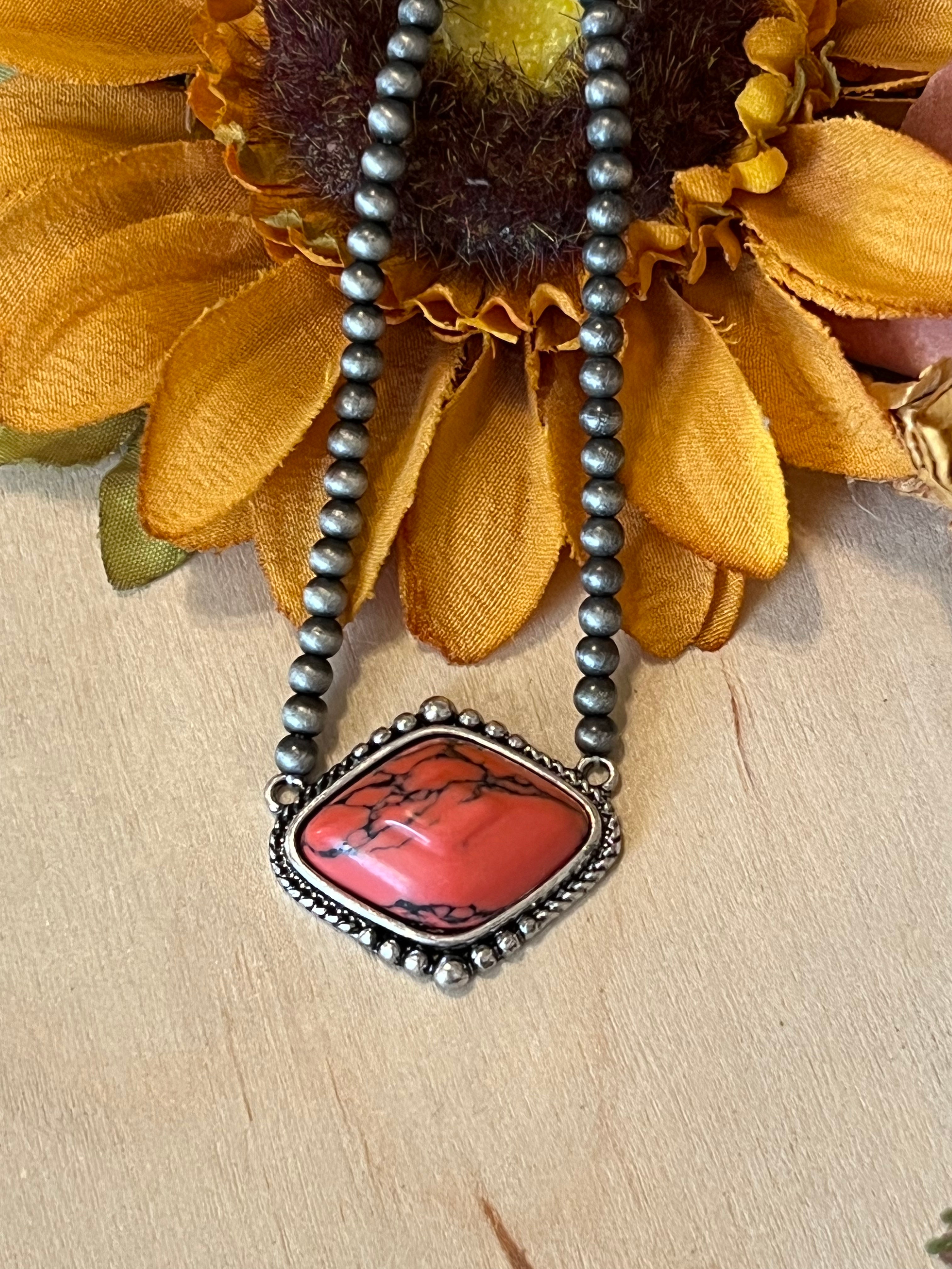 Red Diamond Necklace