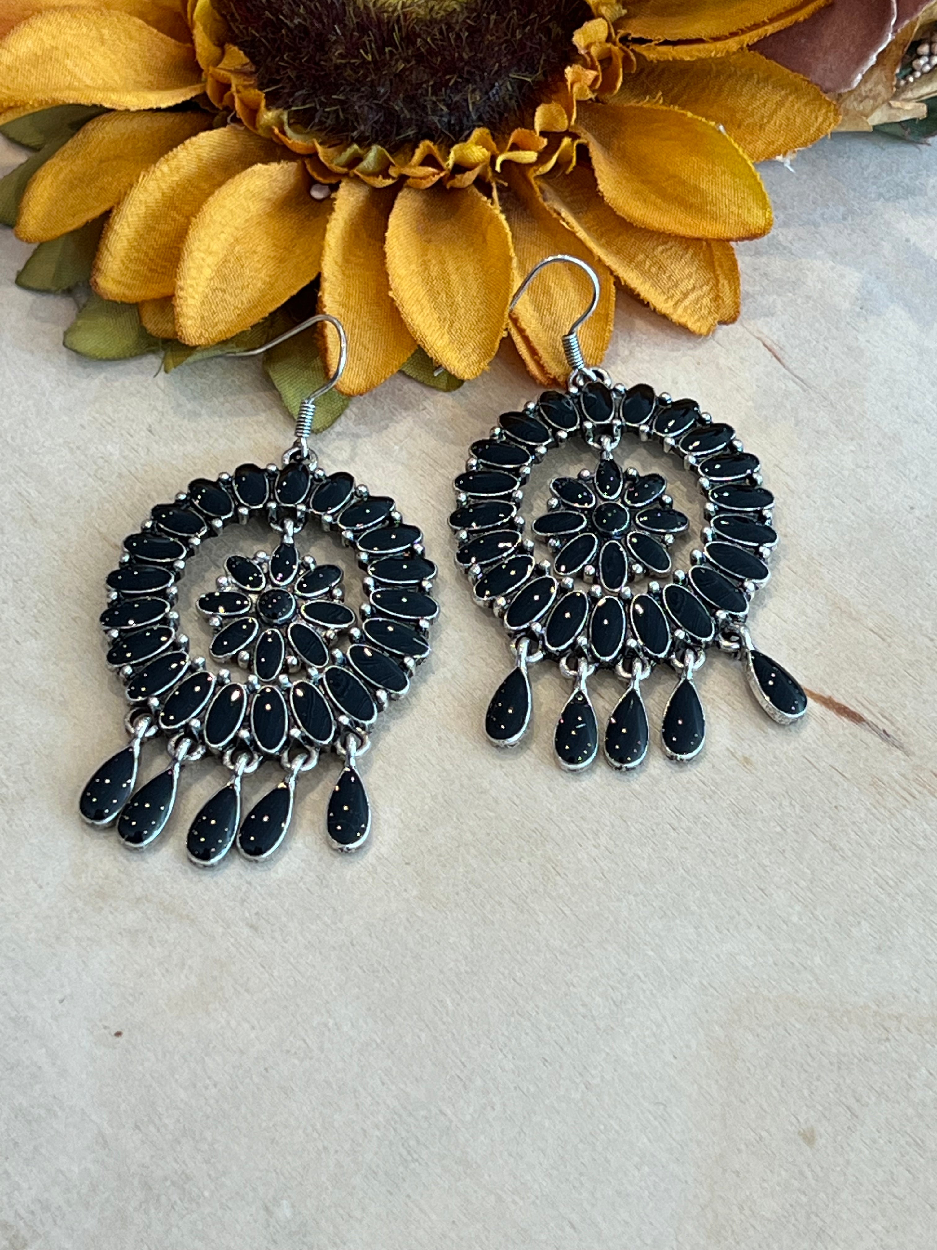Black Beauty Earrings