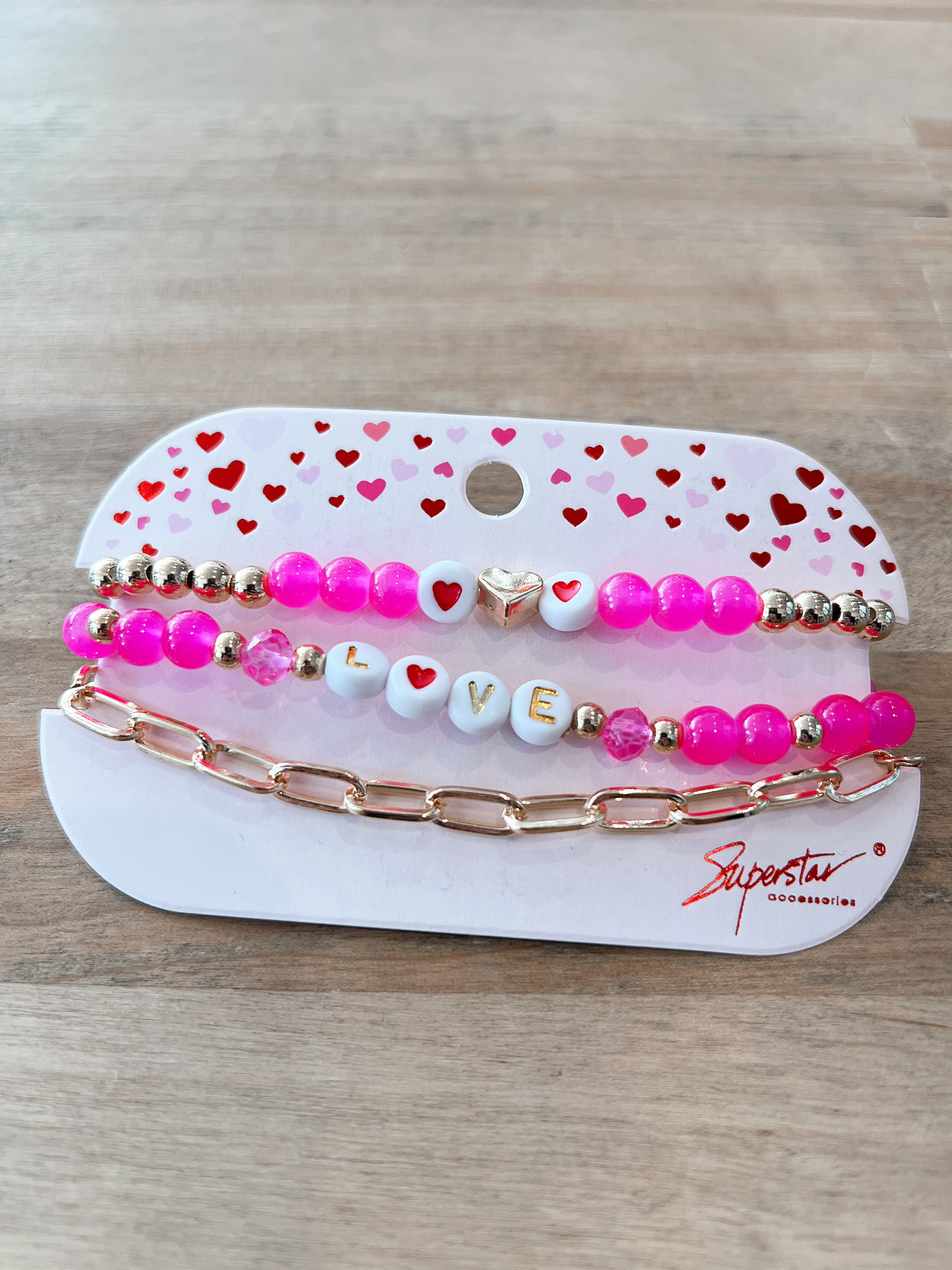 Love Bracelet Set