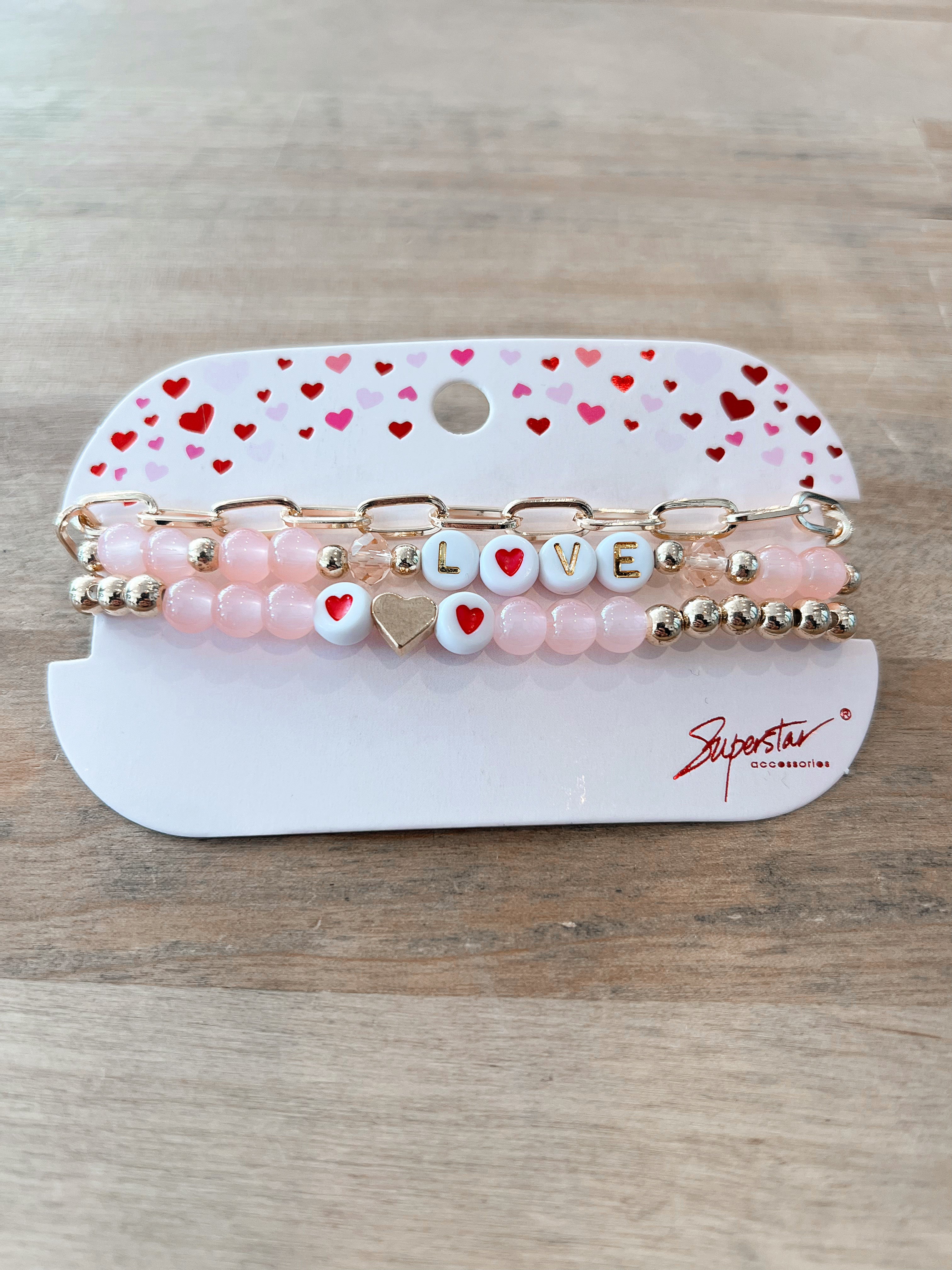 Love Bracelet Set