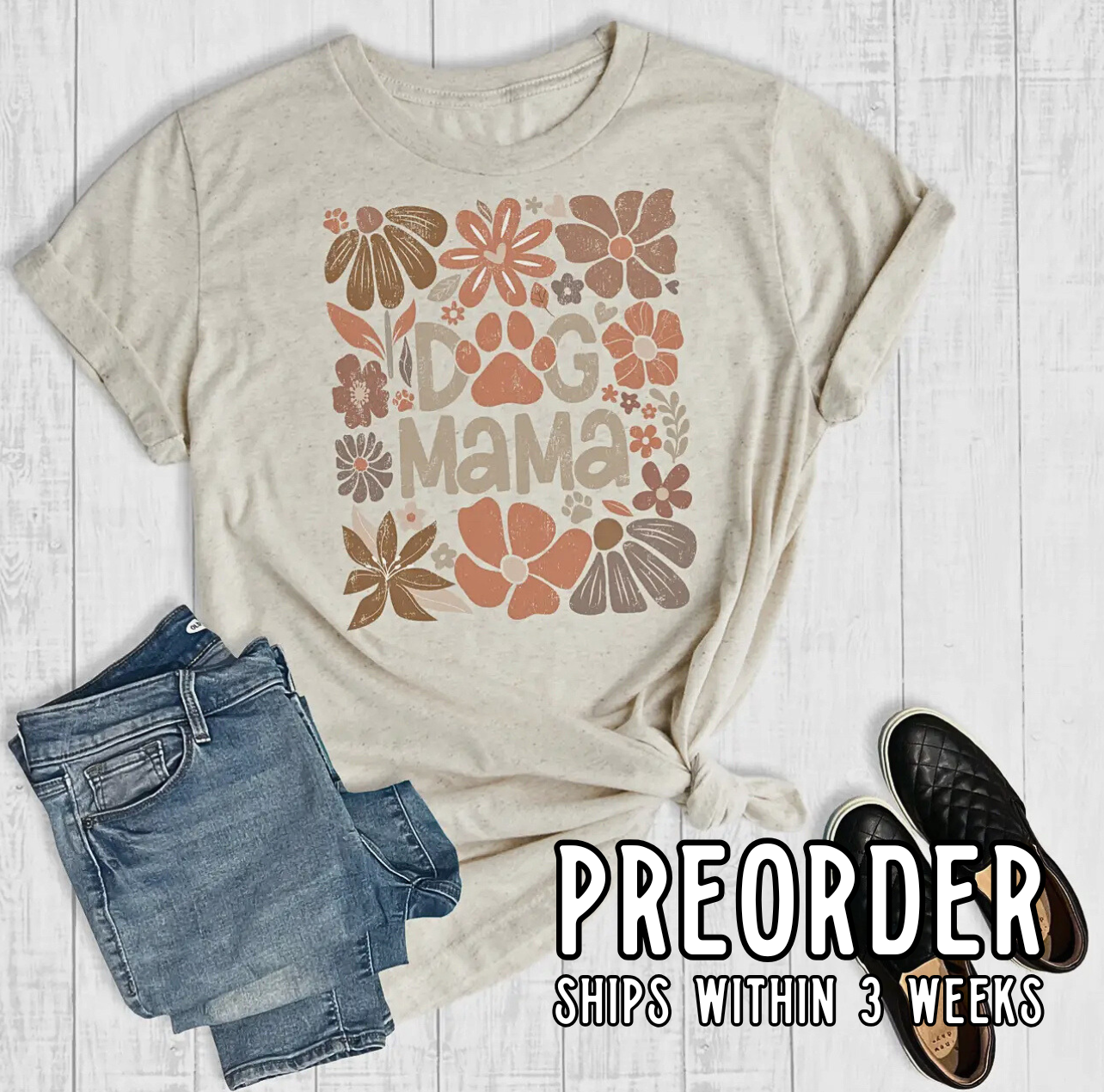 *Preorder* Dog Mama Graphic Tee