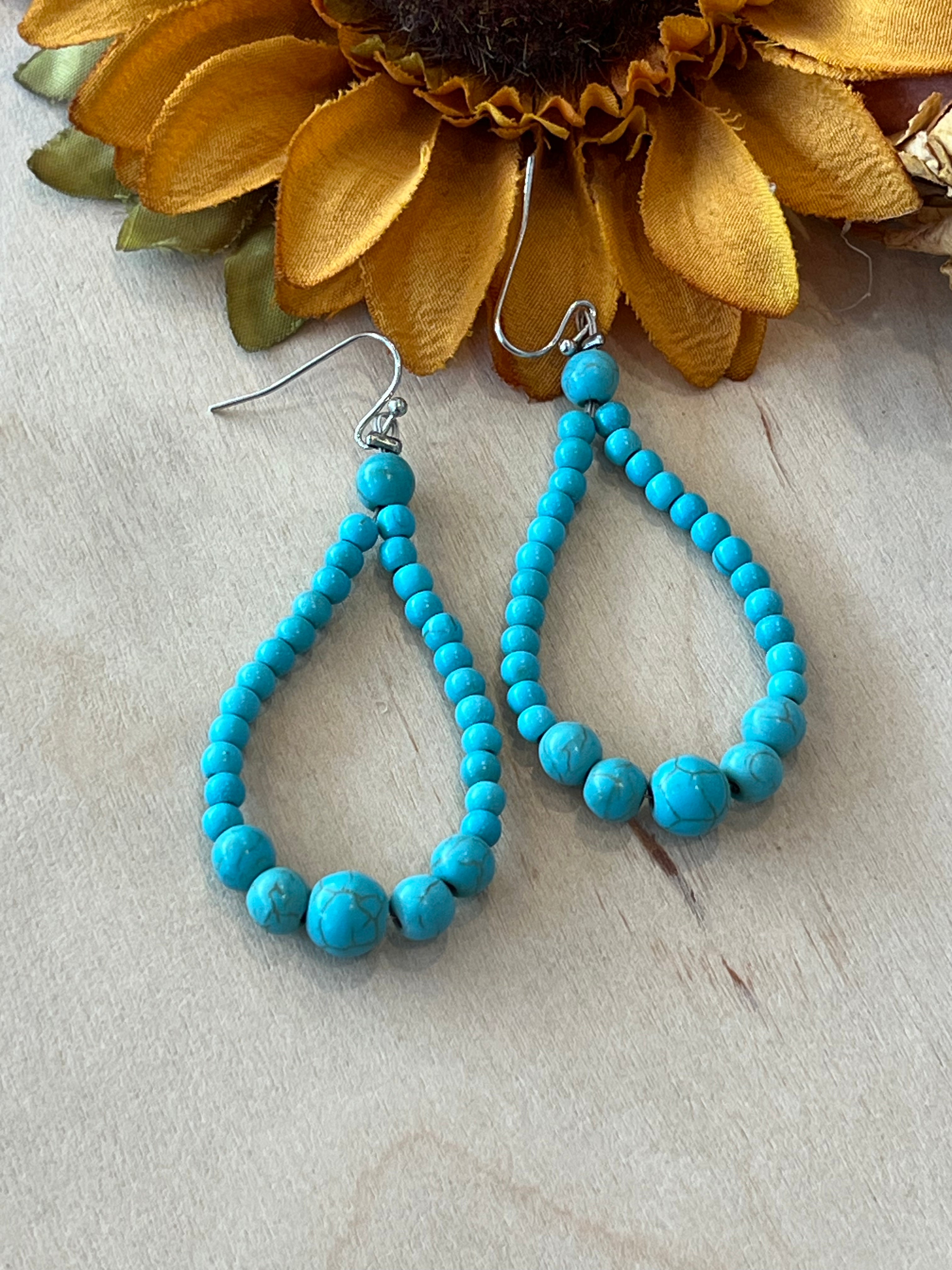 Turquoise Tears Earrings