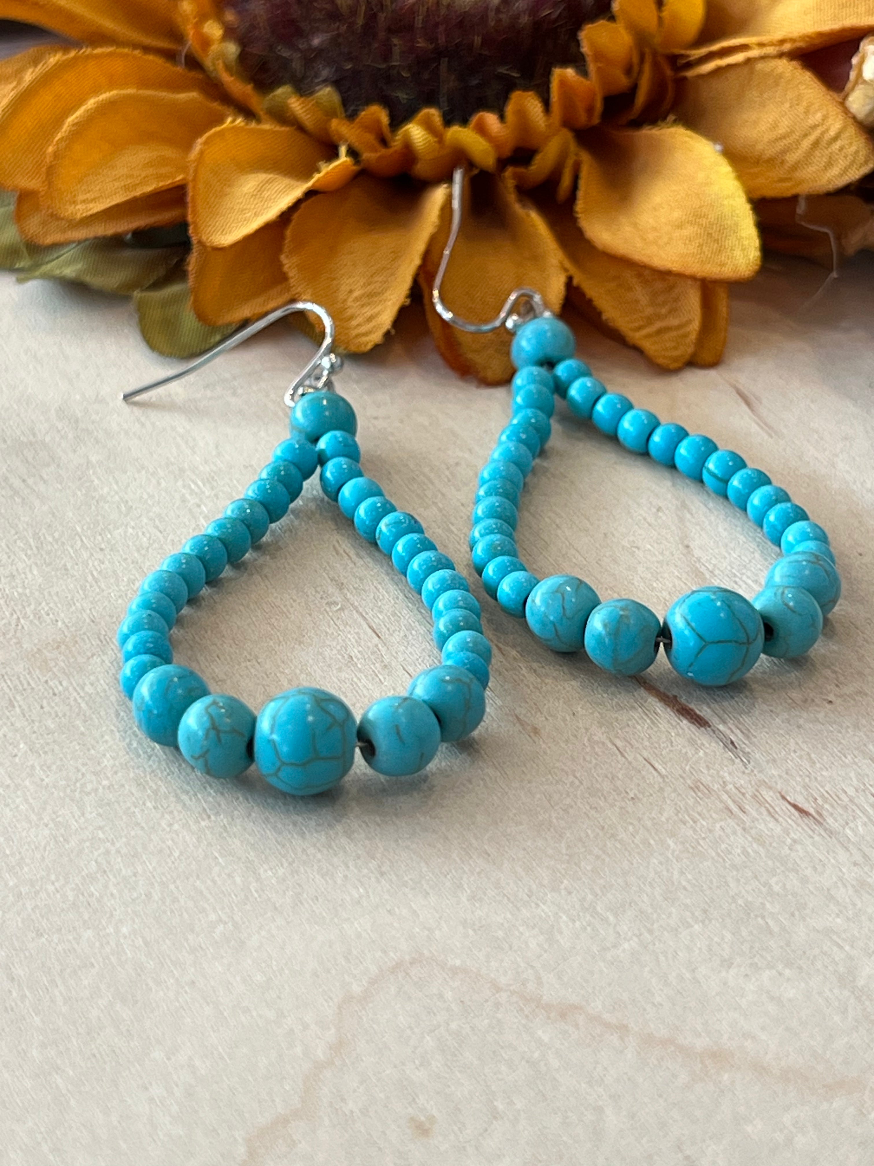 Turquoise Tears Earrings