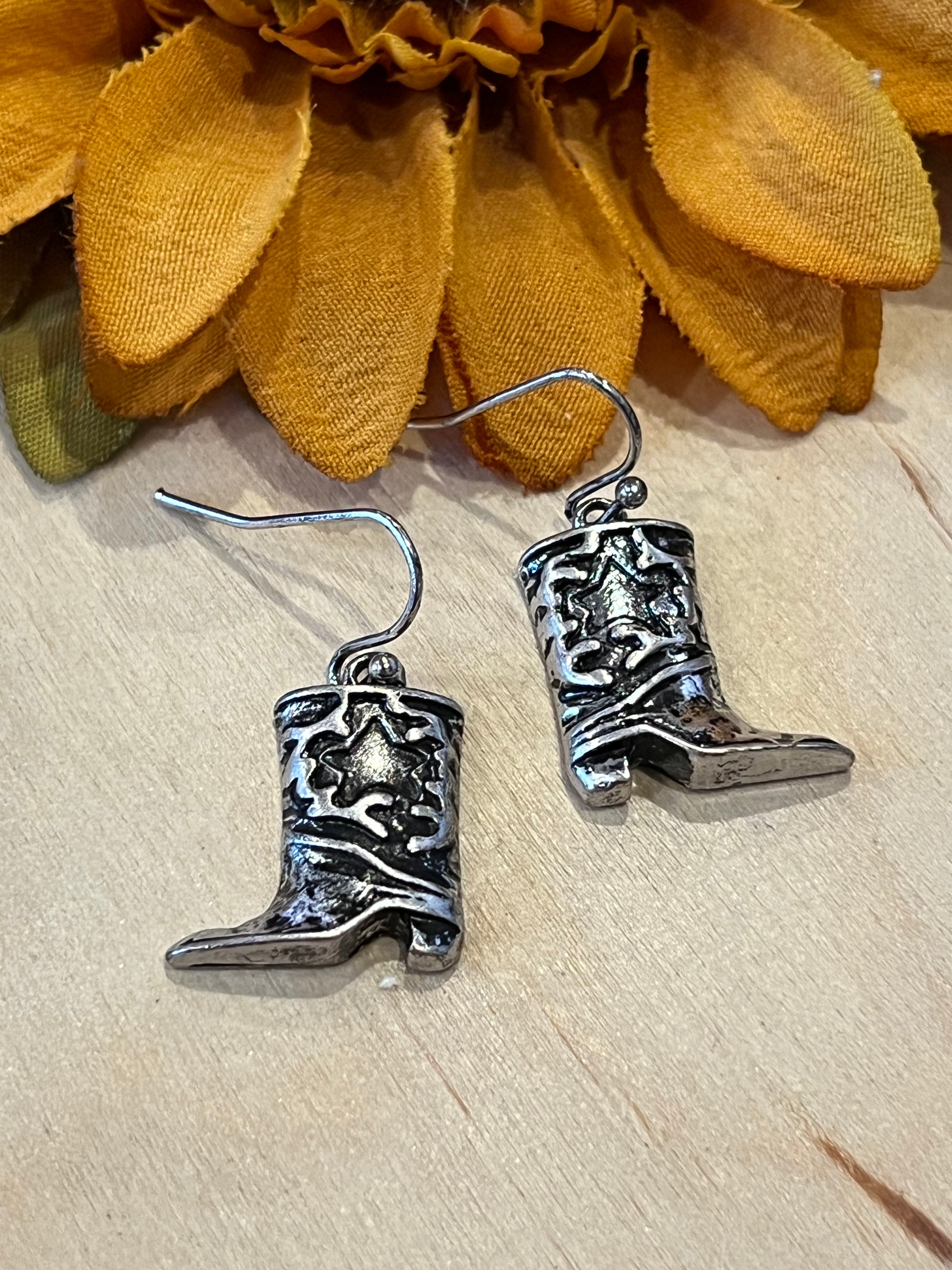 Boot Dangle Earrings