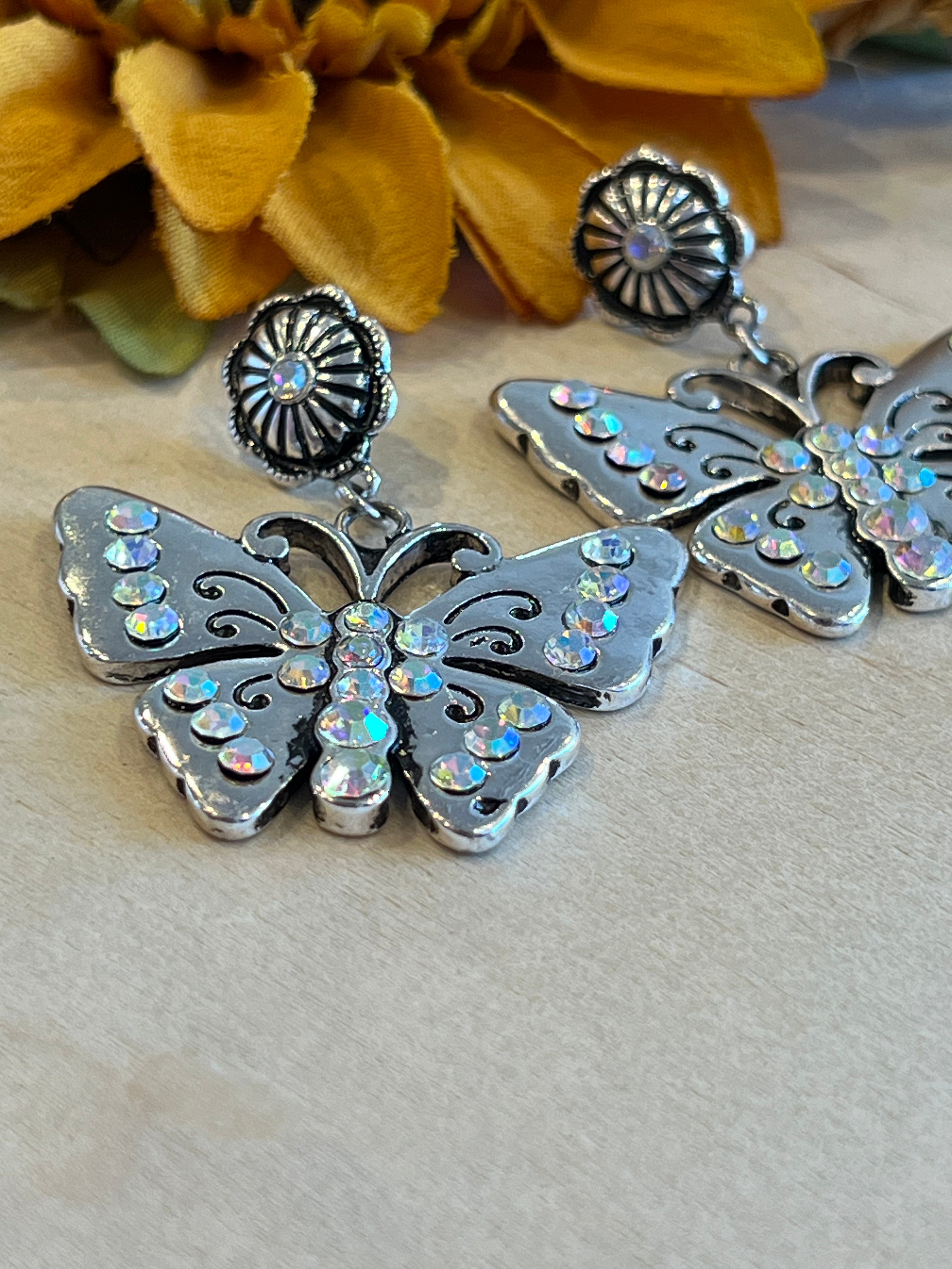 Beautiful Butterfly Earrings