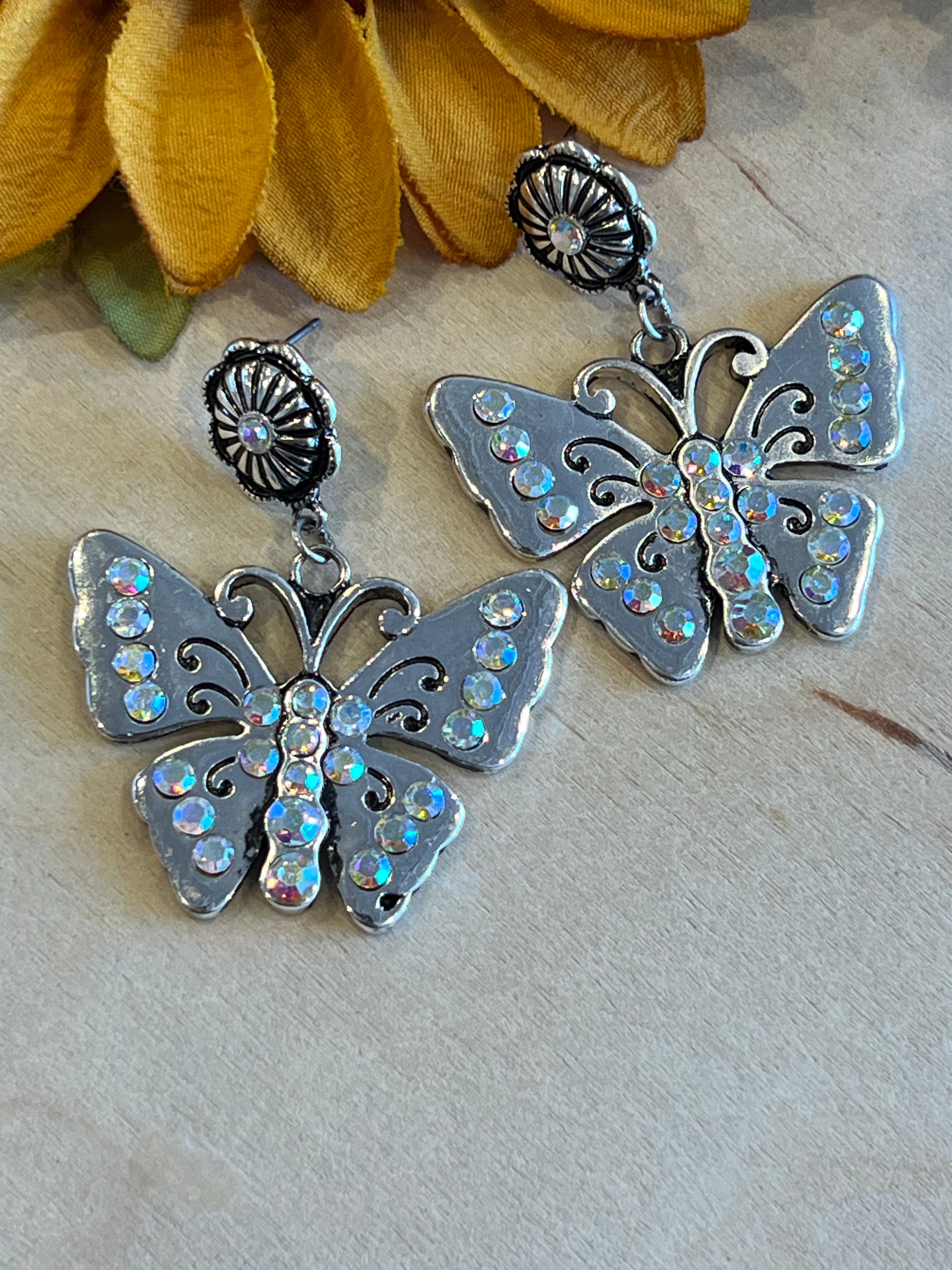 Beautiful Butterfly Earrings