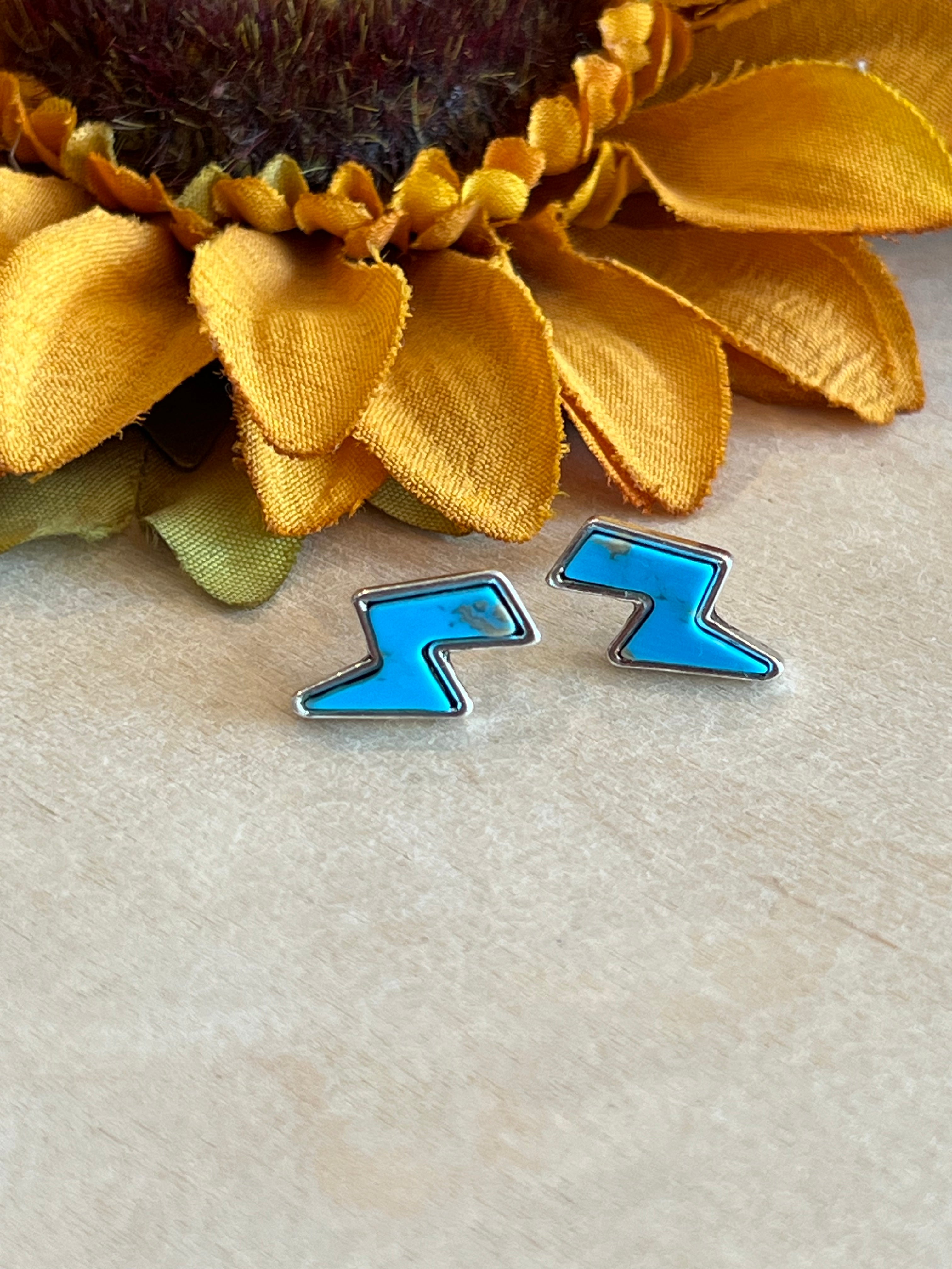 Bolt Stud Earrings