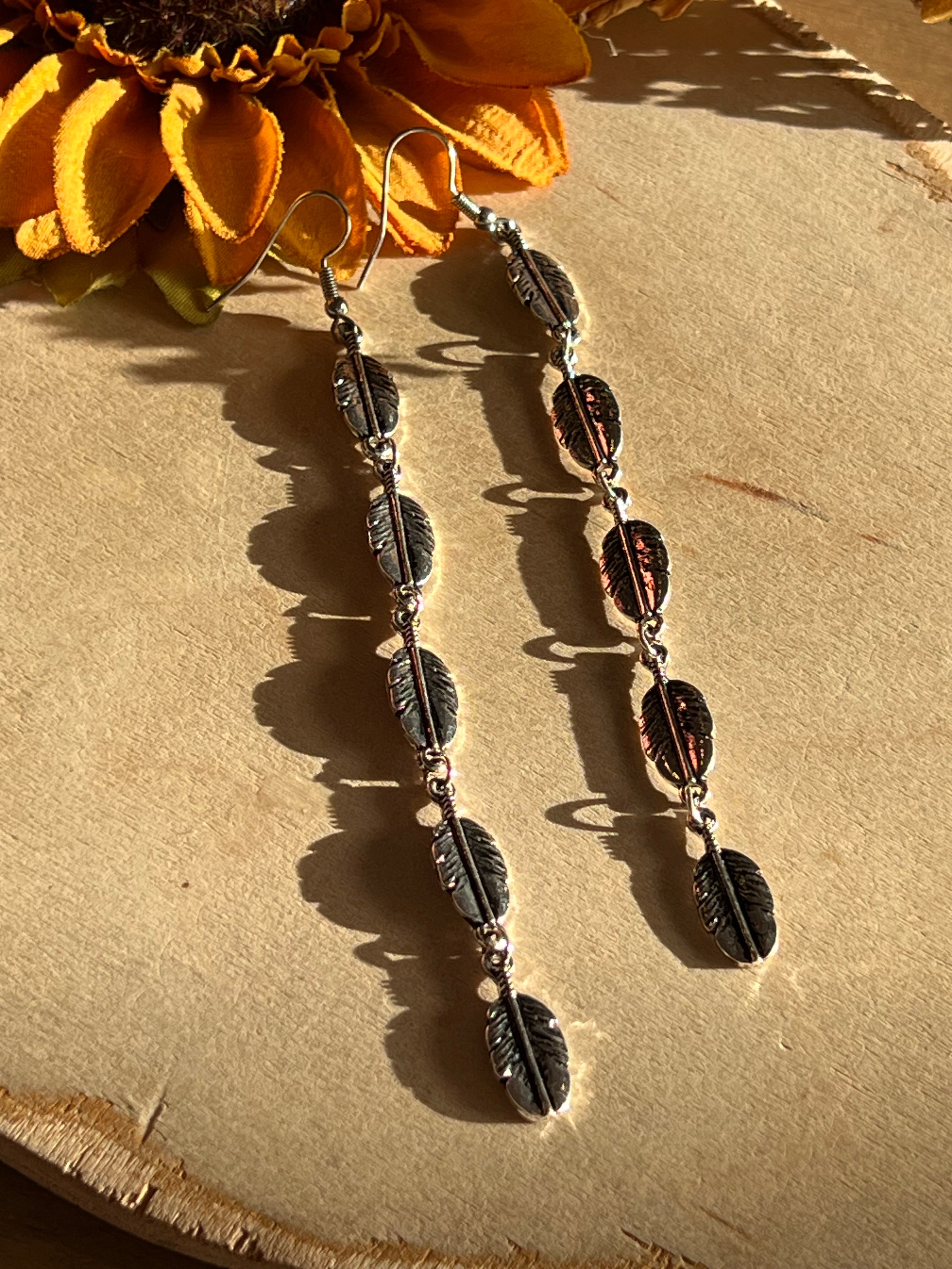 Feather Trail Earrings