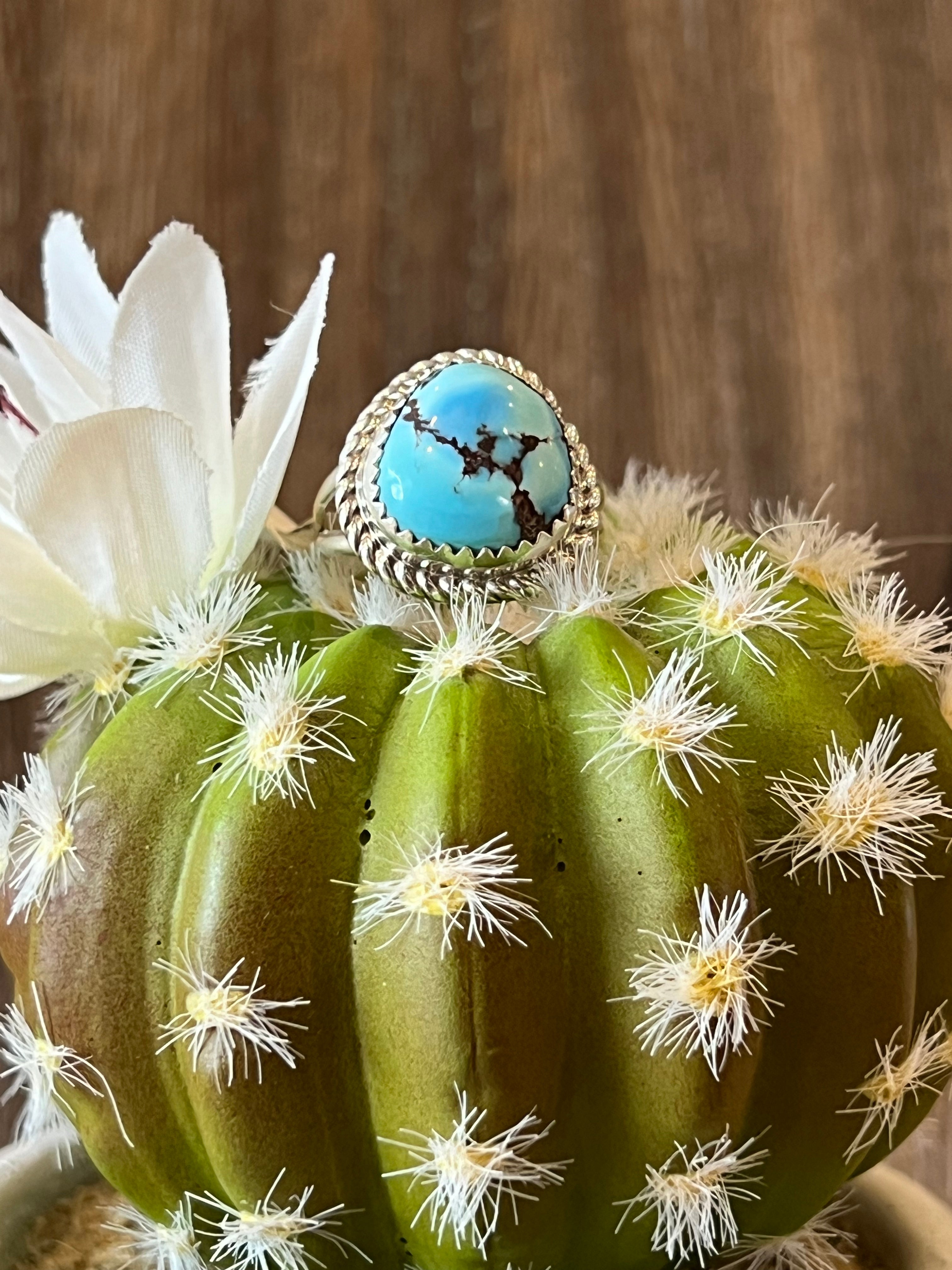 Golden Hills Sterling Silver Ring