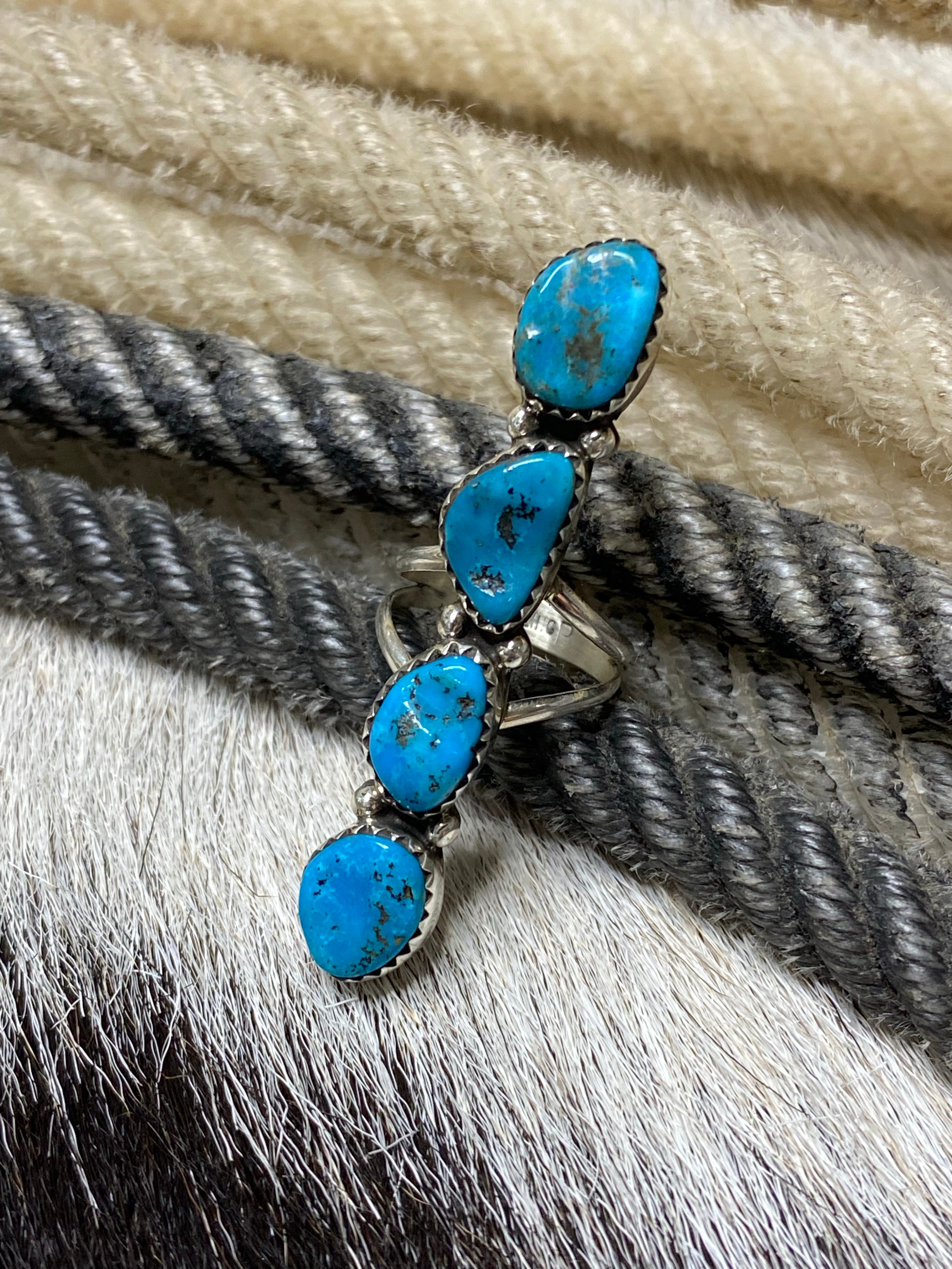 Fourever Turquoise Sterling Silver Ring