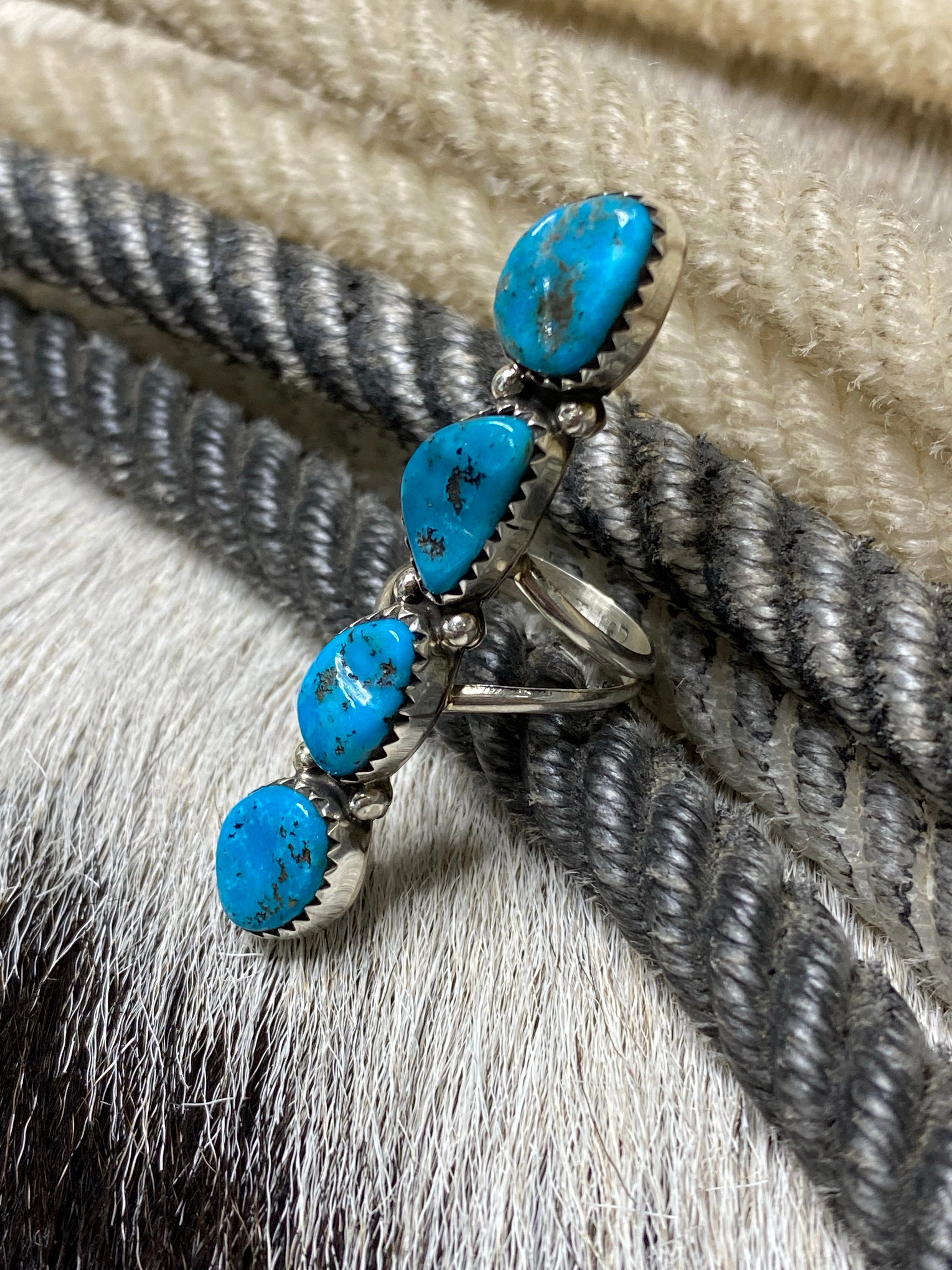 Fourever Turquoise Sterling Silver Ring
